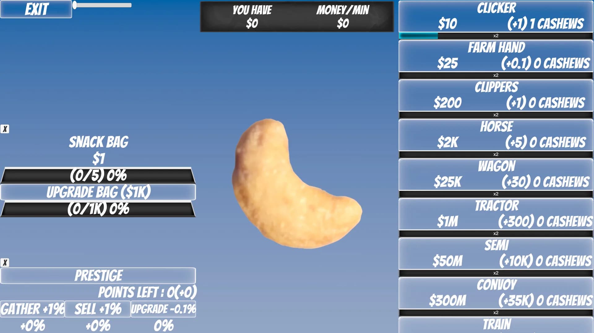 Cashew Clicker görsel 5