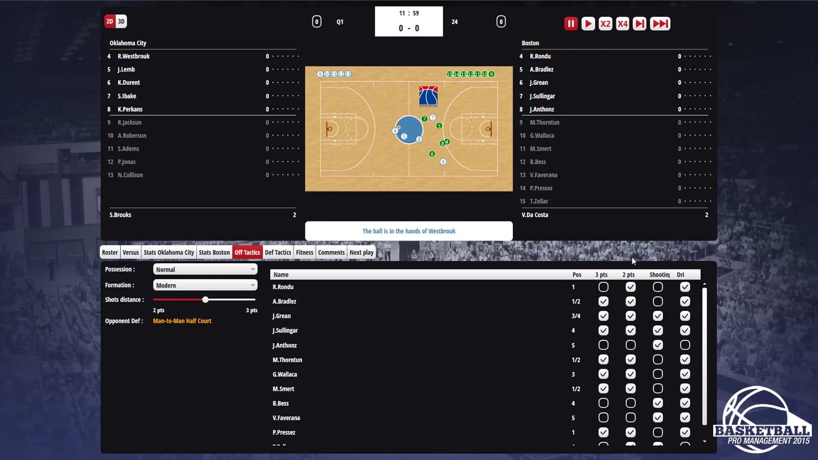 Basketball Pro Management 2015 görsel 4