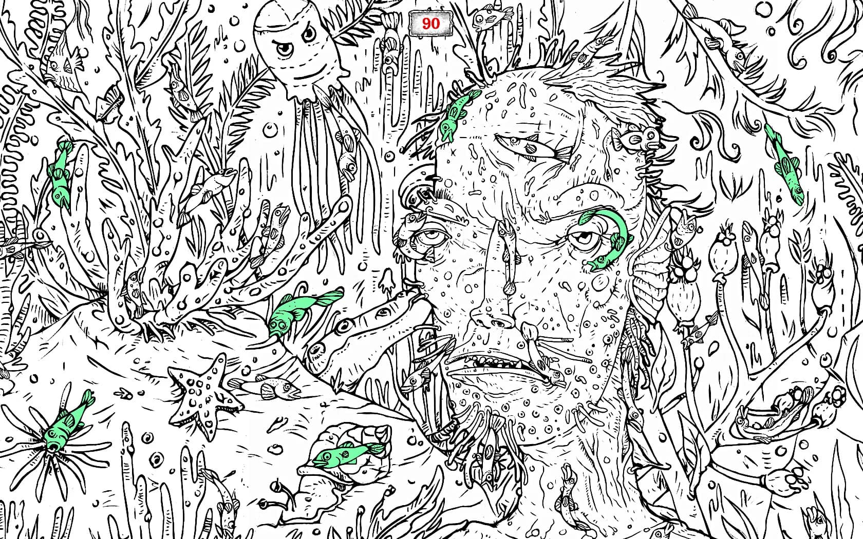 100 hidden Cthulhu fish 2 görsel 3