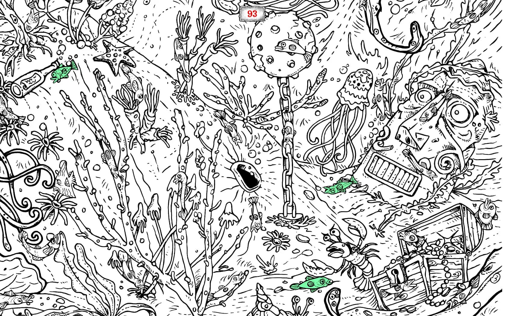 100 hidden Cthulhu fish 2 görsel 4