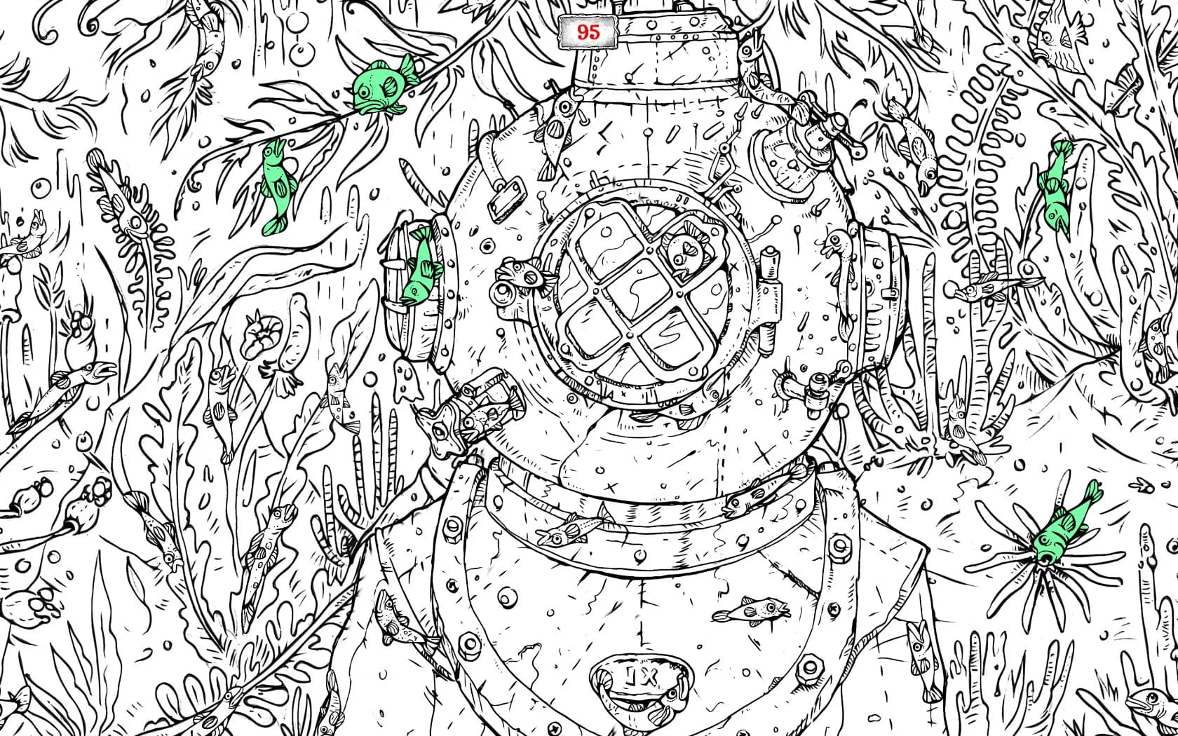 100 hidden Cthulhu fish 2 görsel 5