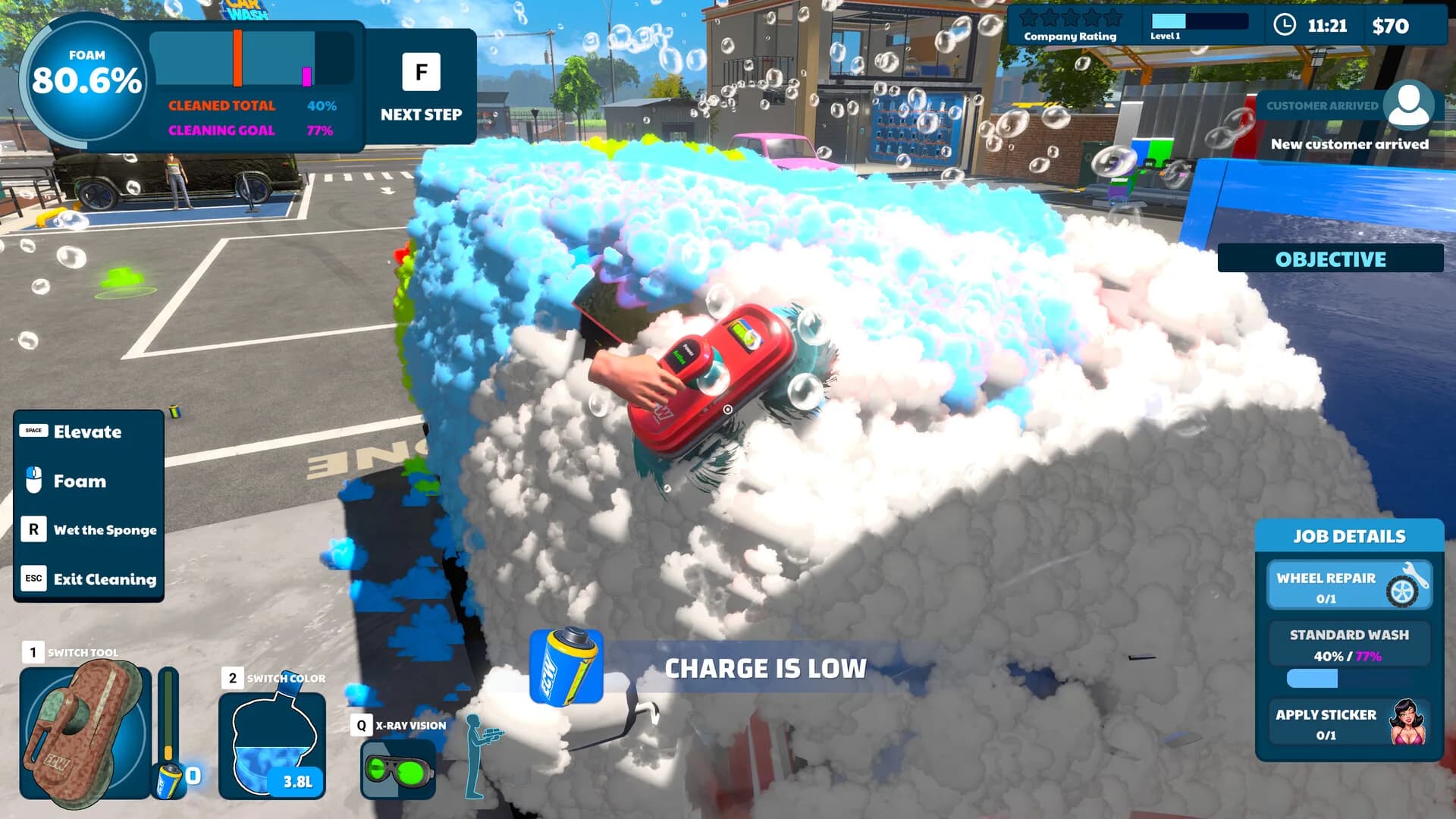 Express Car Wash Simulator görsel 2