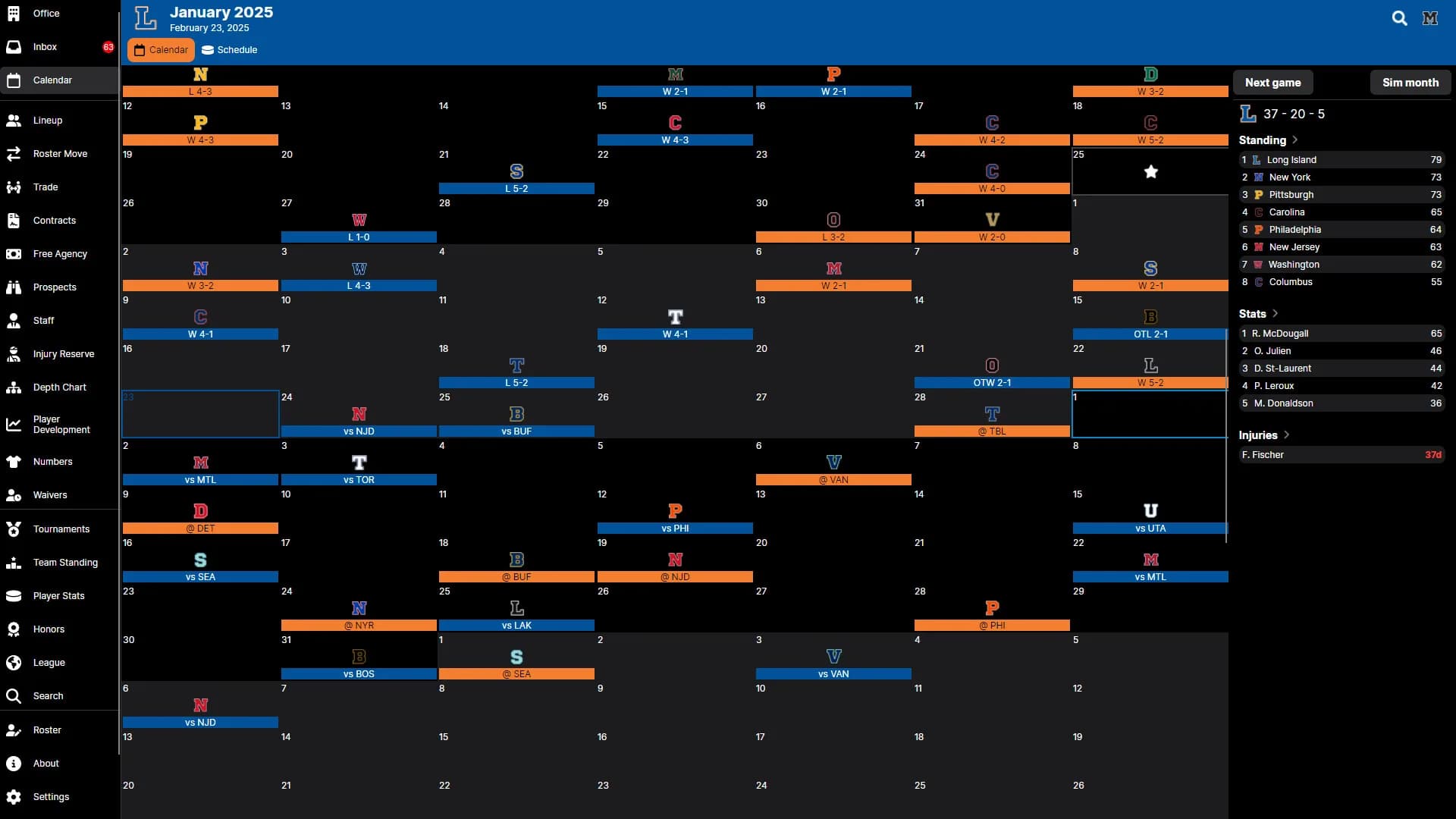 Hockey Legacy Manager 25 görsel 6