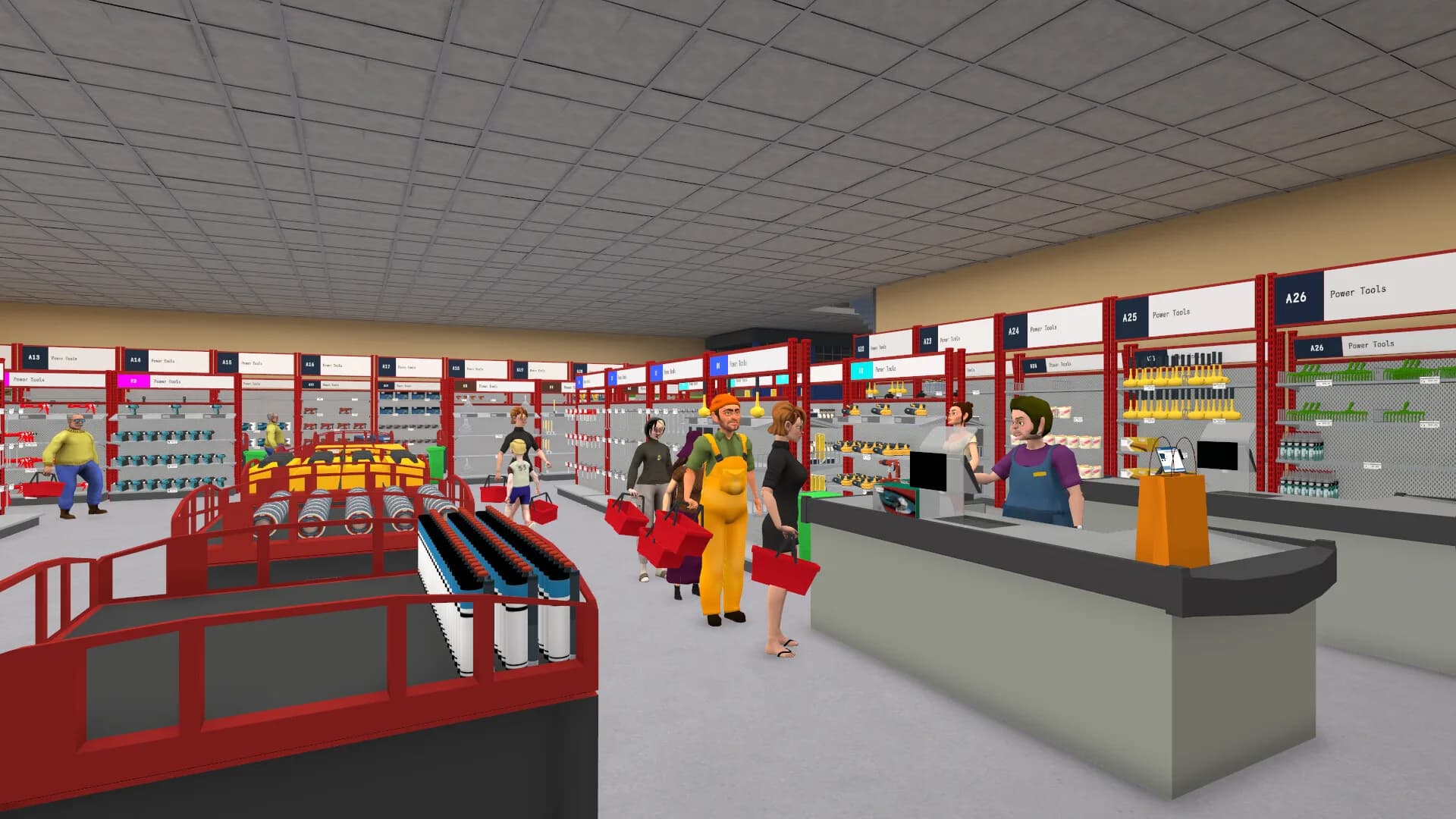 Hardware Store & Workshop Simulator görsel 3