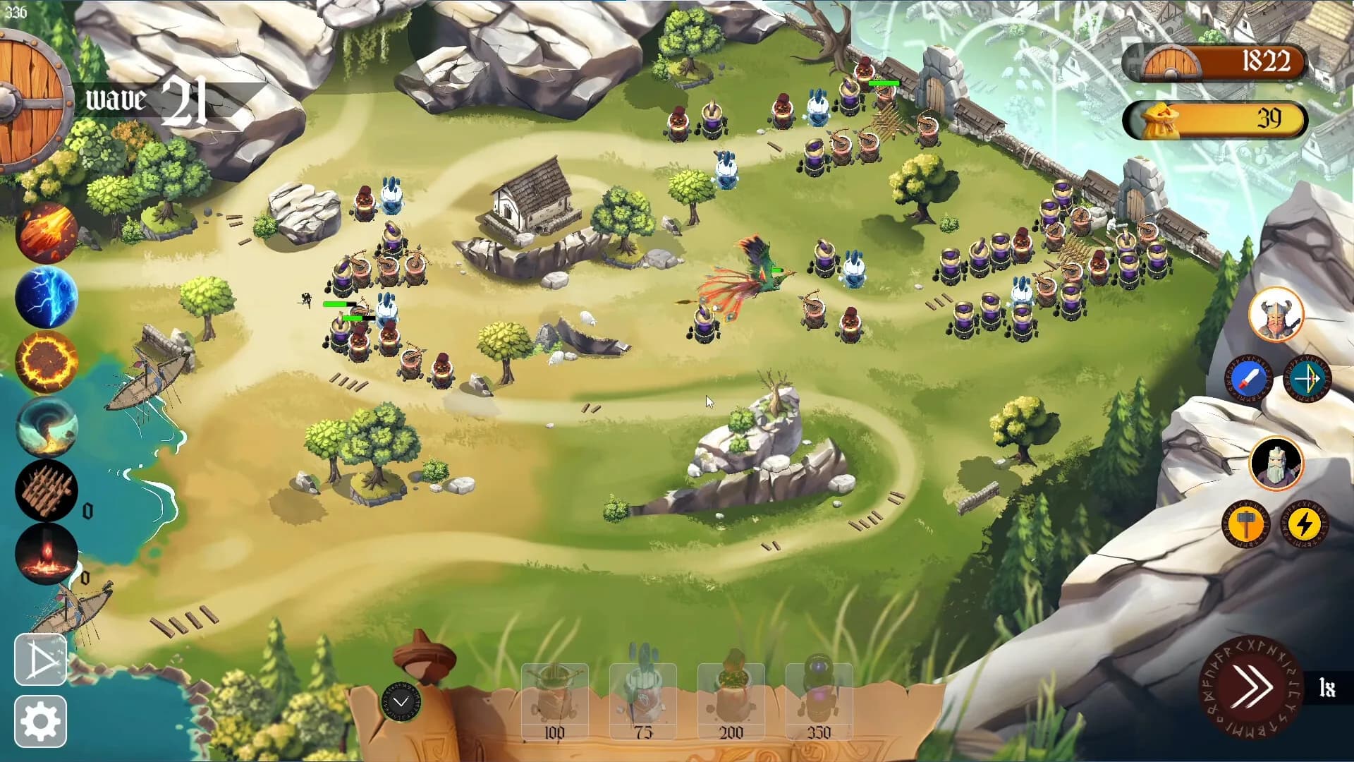 Norse Legends: Tower Defense görsel 7