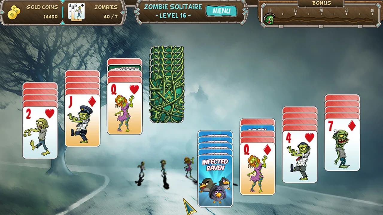 Zombie Solitaire görsel 5