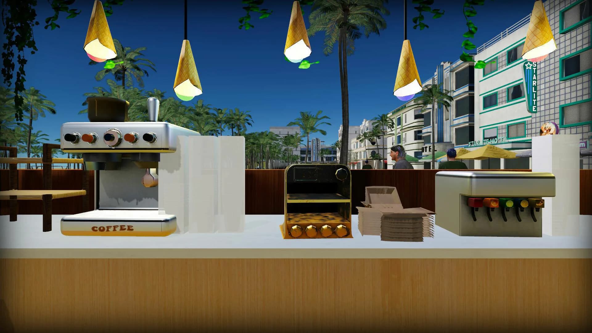 Drive Thru Miami - Restaurant Simulator görsel 3