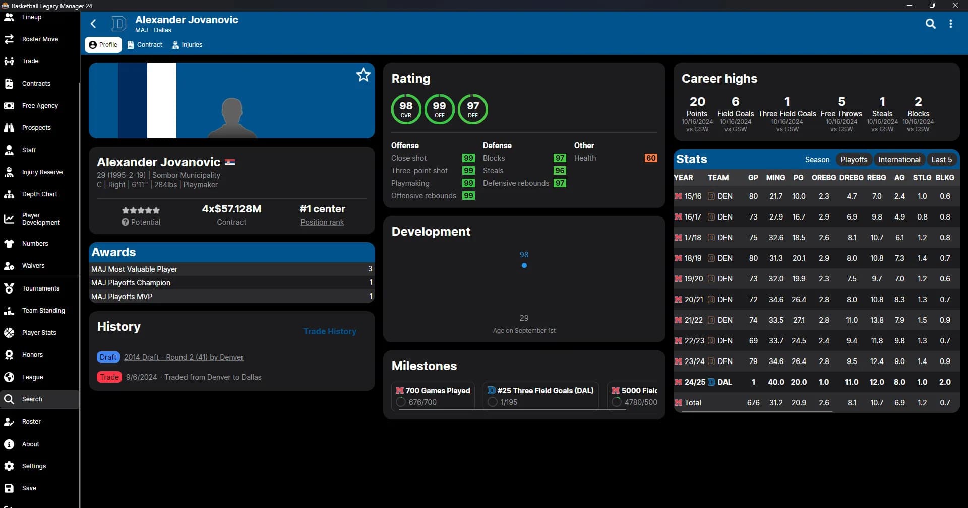 Basketball Legacy Manager 25 görsel 2