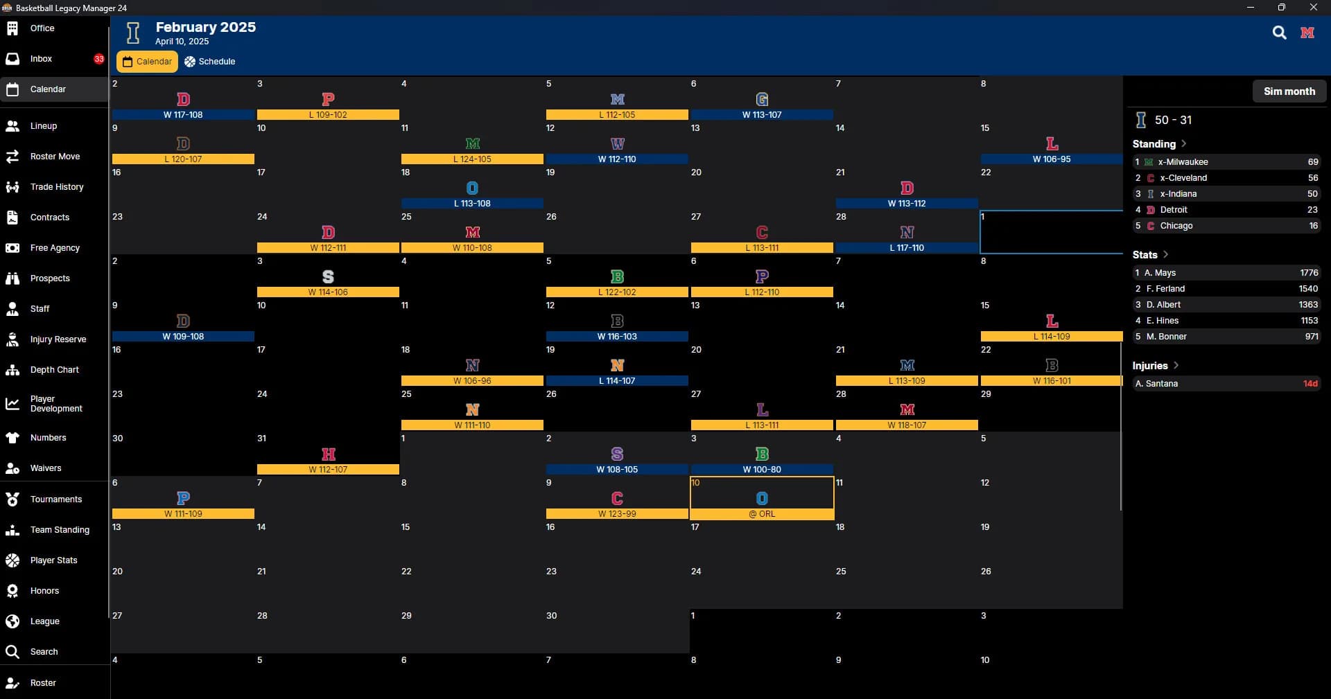 Basketball Legacy Manager 25 görsel 5