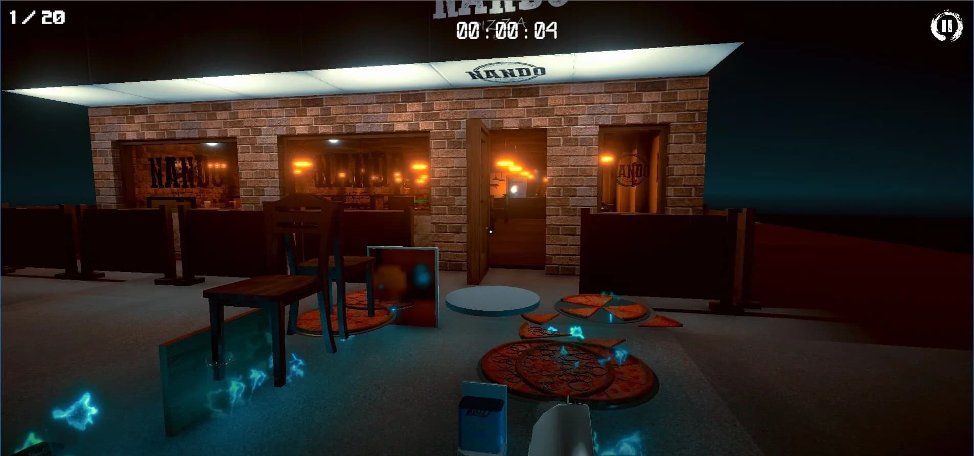 3D PUZZLE - Pizza Shop 1 görsel 2
