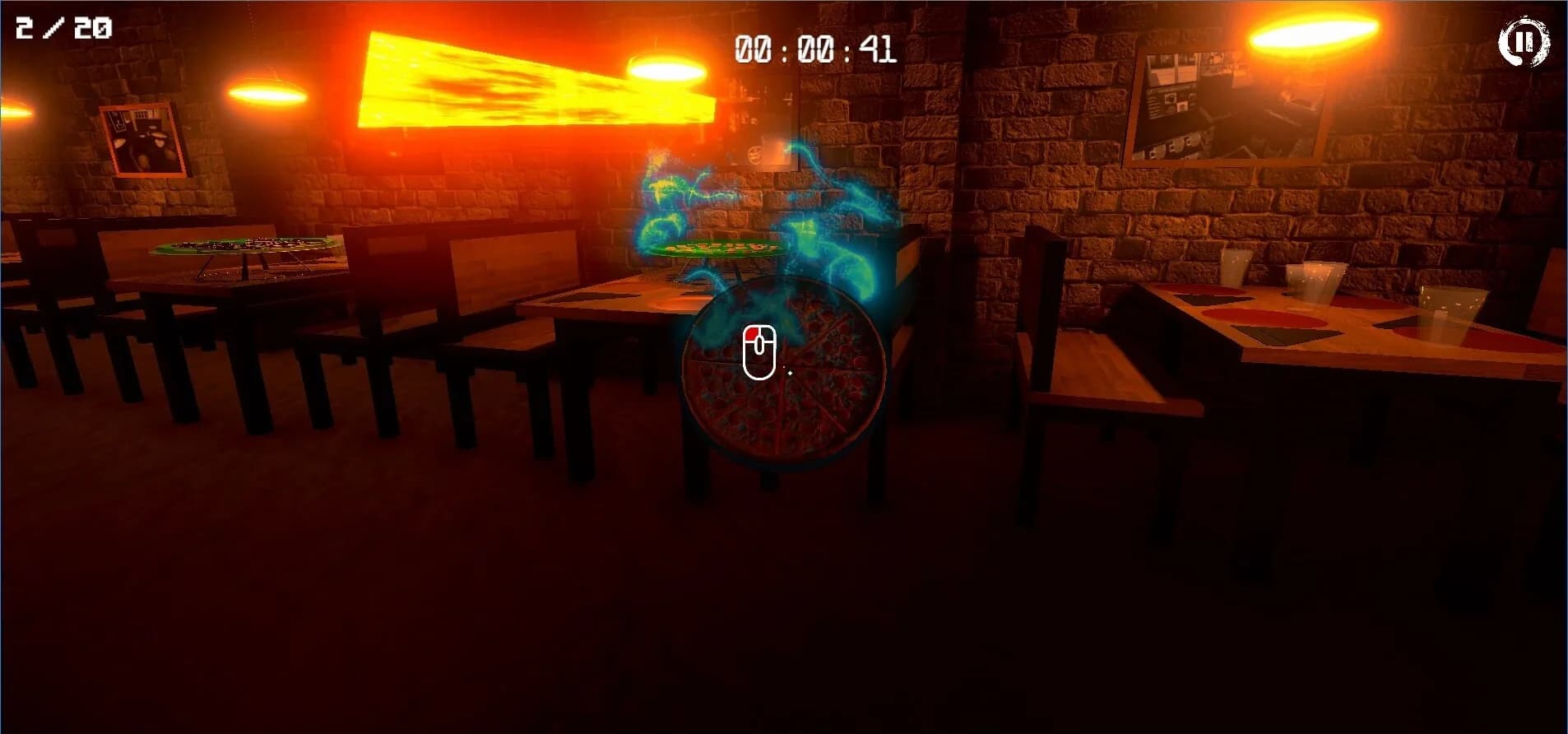 3D PUZZLE - Pizza Shop 1 görsel 3