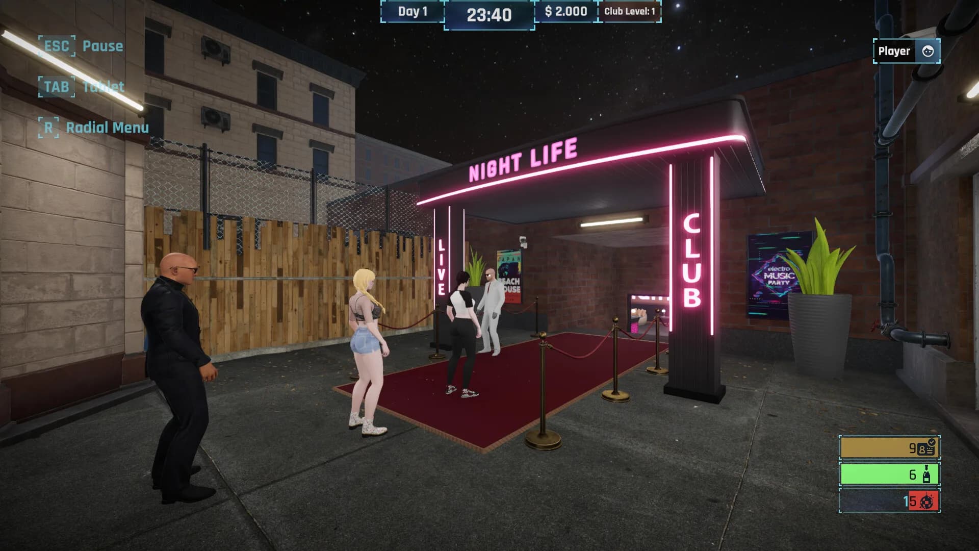 Night Club Simulator: Party King görsel 6