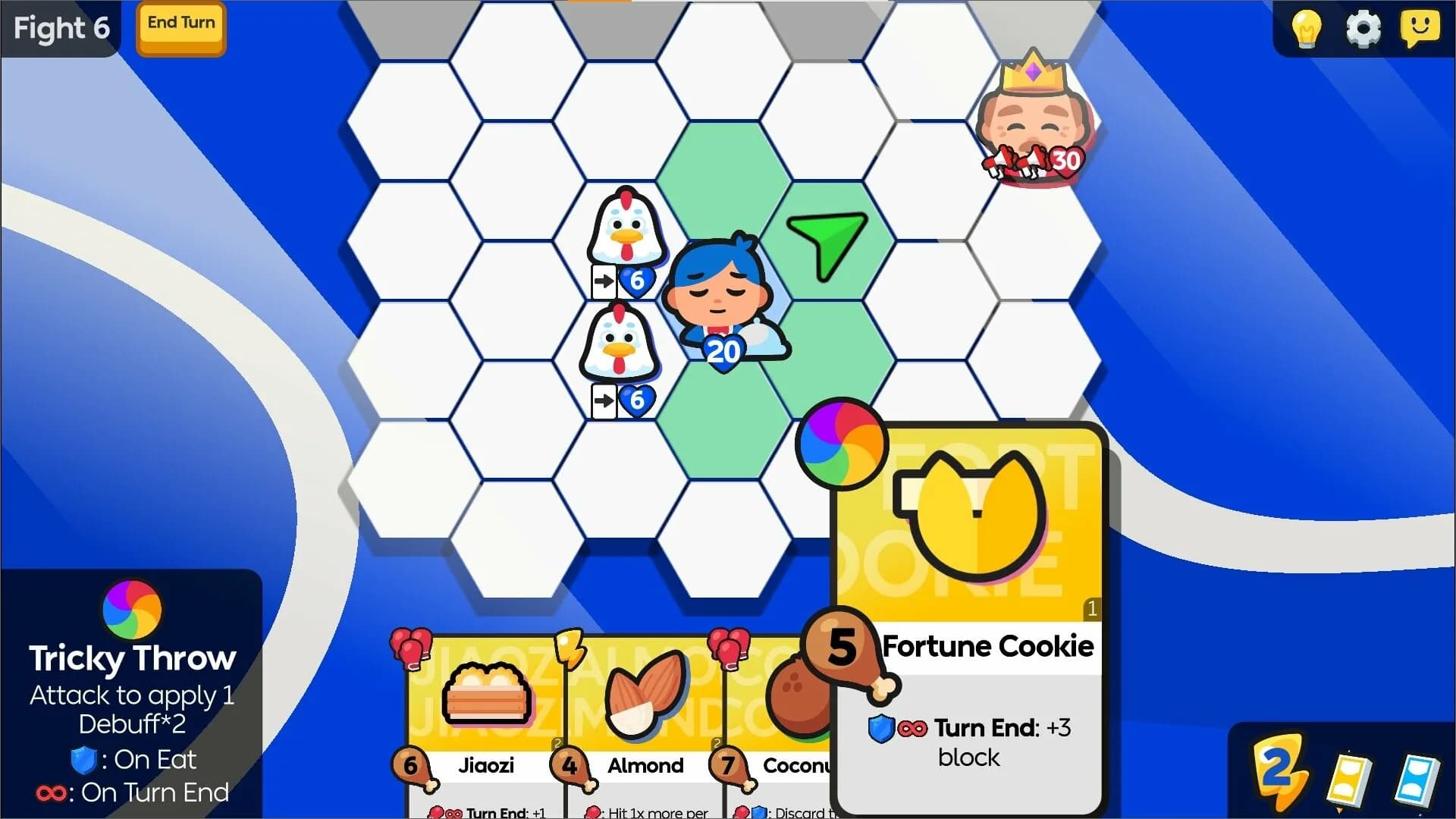Food Fight Fiesta: Multi-Use Cards görsel 2