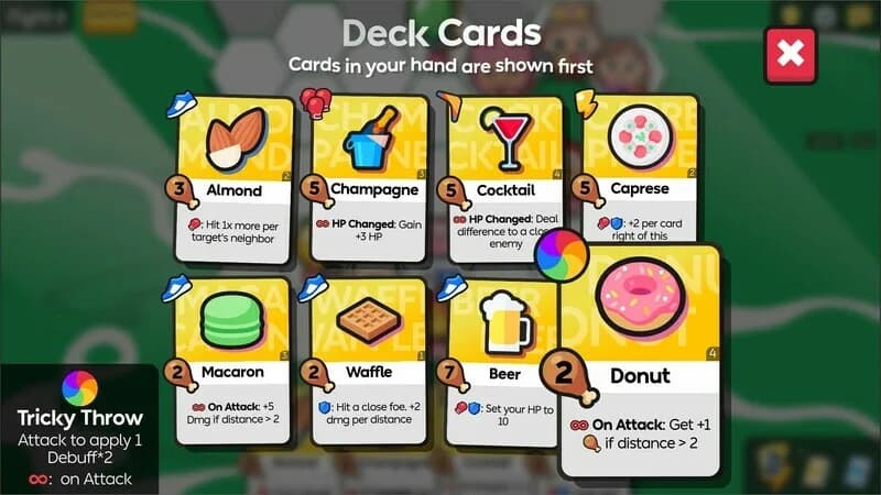 Food Fight Fiesta: Multi-Use Cards görsel 3