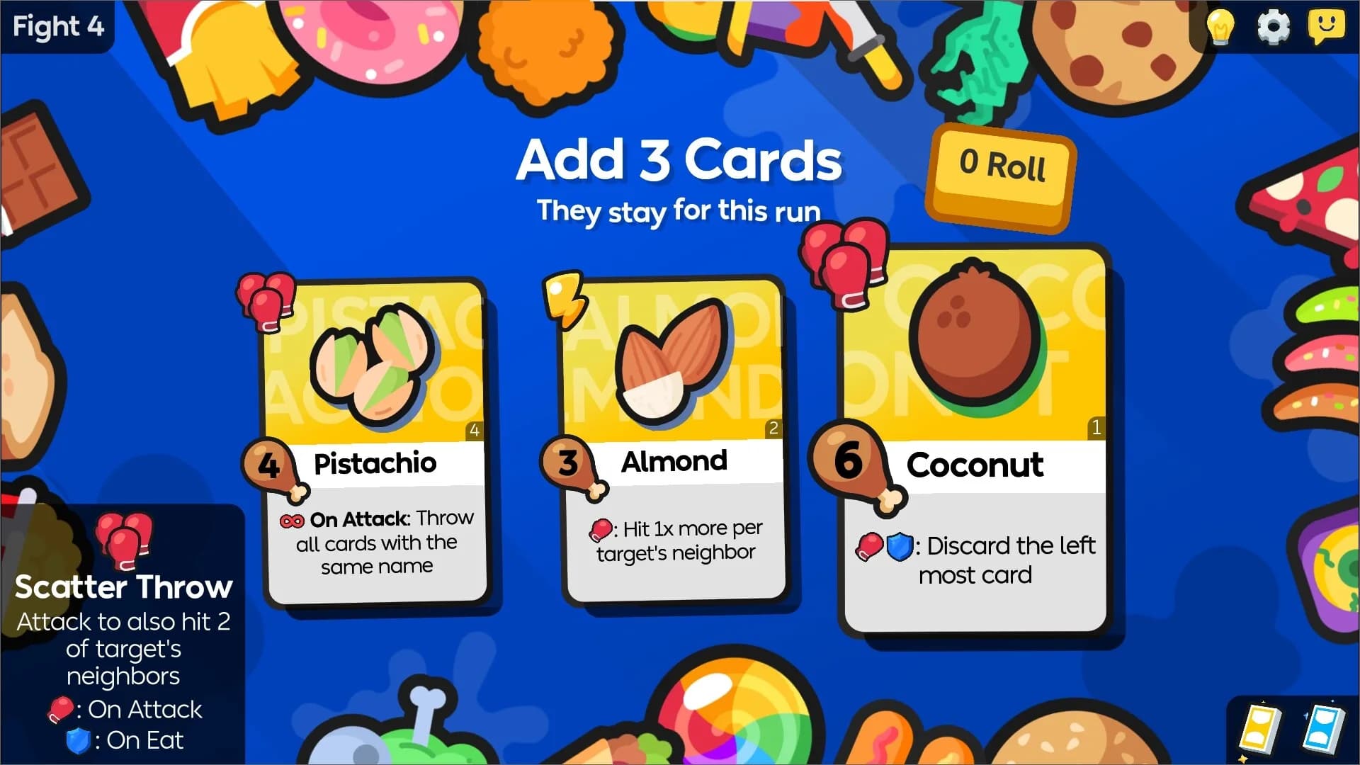 Food Fight Fiesta: Multi-Use Cards görsel 7