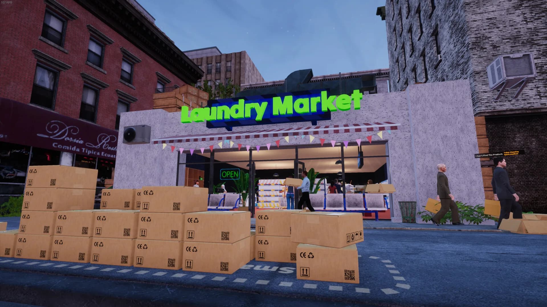 Laundry & Supermarket Simulator görsel 2