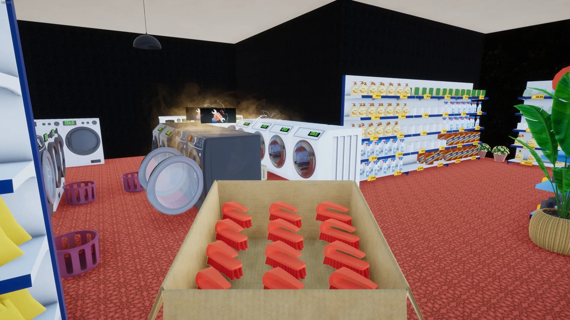 Laundry & Supermarket Simulator görsel 3