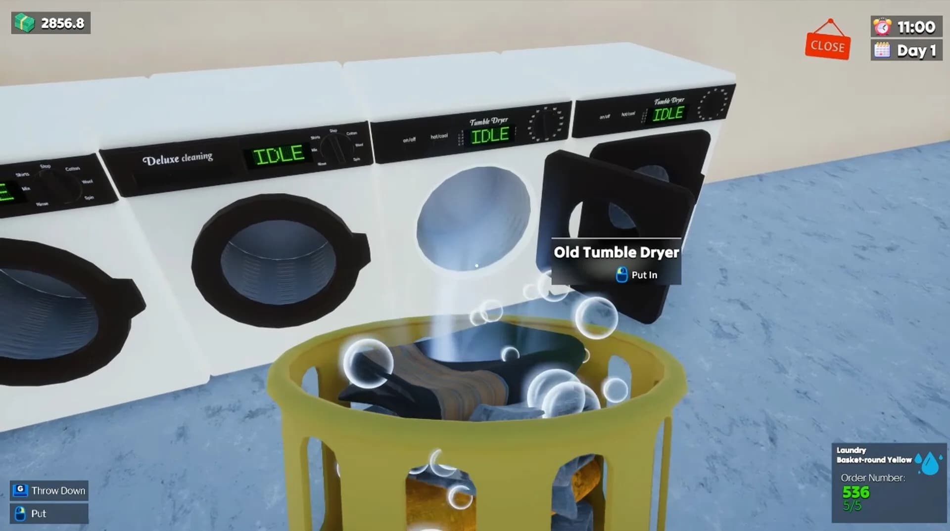 Laundry & Supermarket Simulator görsel 4