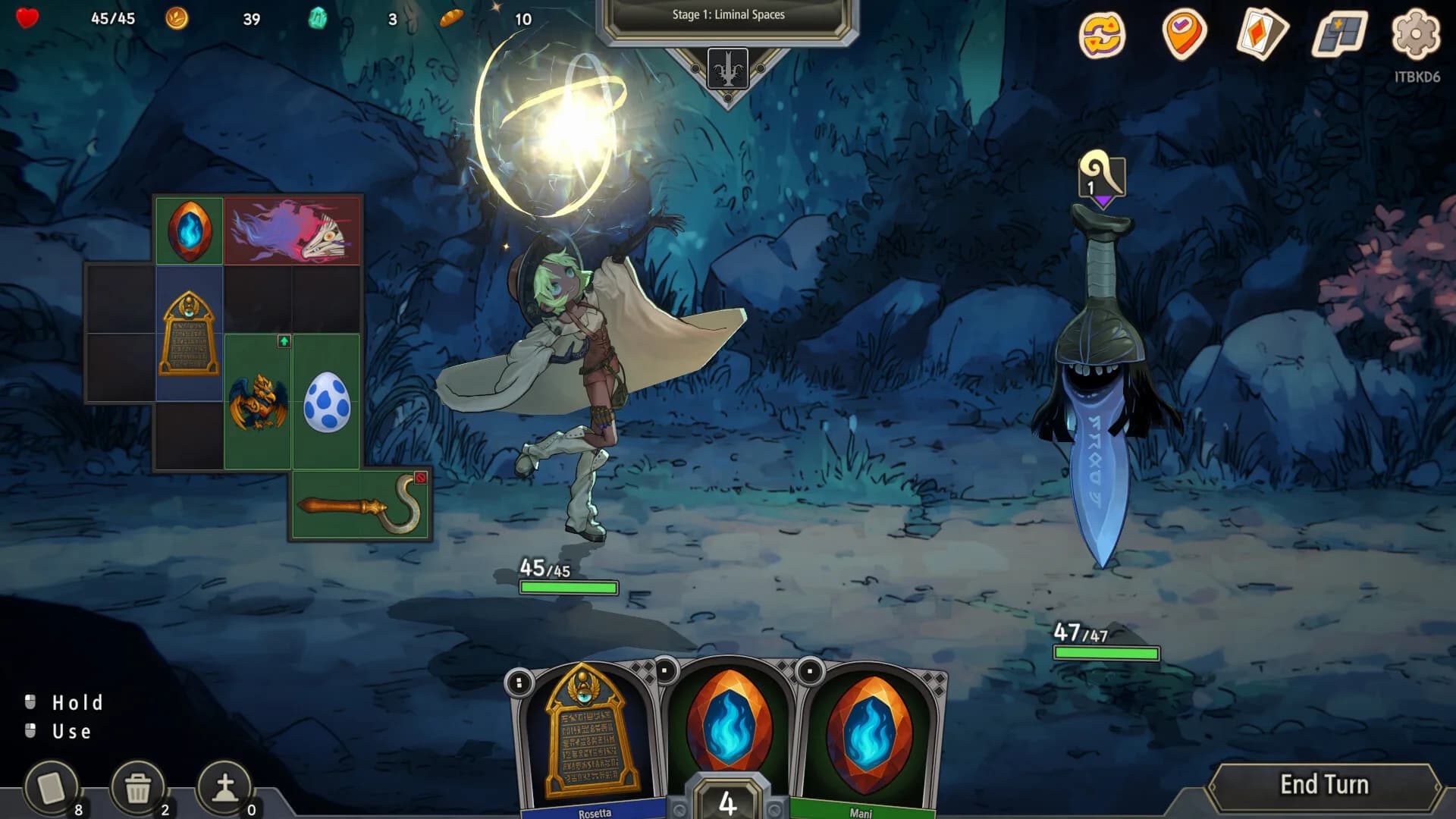 Pocket Legend : Inventory Roguelike Deckbuilder görsel 3