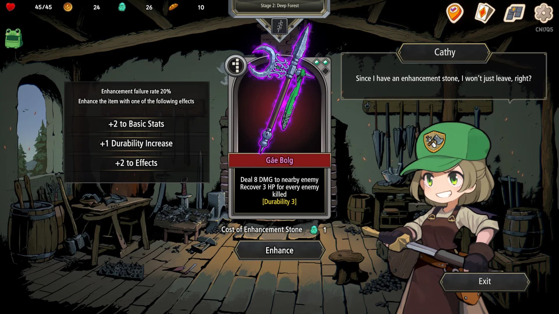 Pocket Legend : Inventory Roguelike Deckbuilder görsel 14