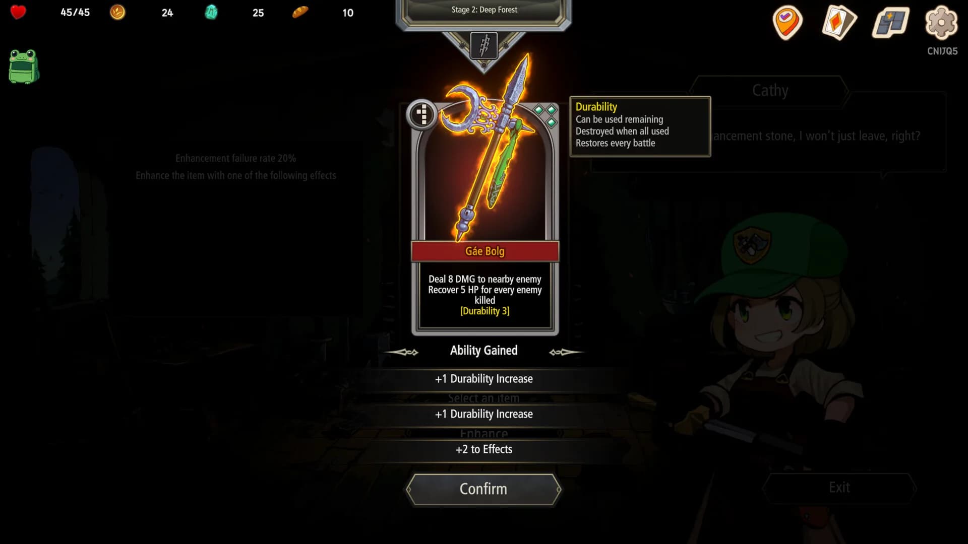 Pocket Legend : Inventory Roguelike Deckbuilder görsel 15