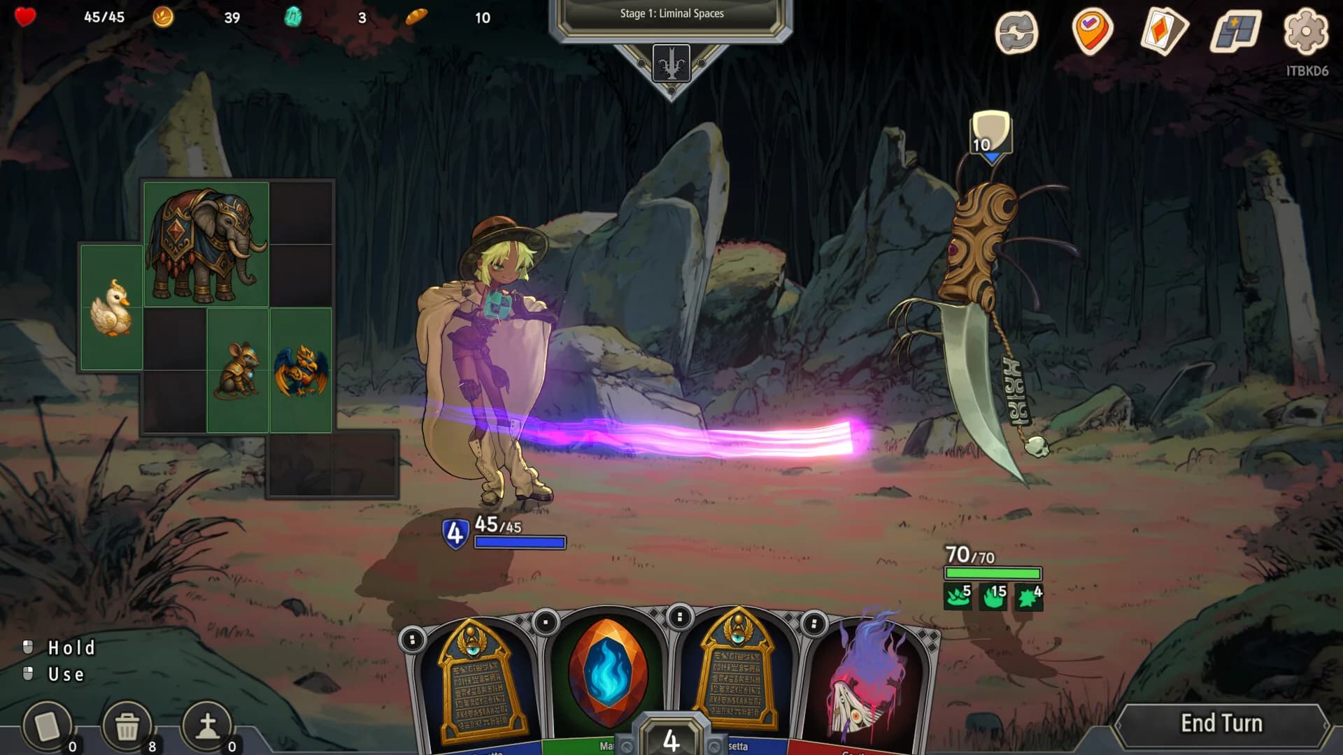 Pocket Legend : Inventory Roguelike Deckbuilder görsel 6