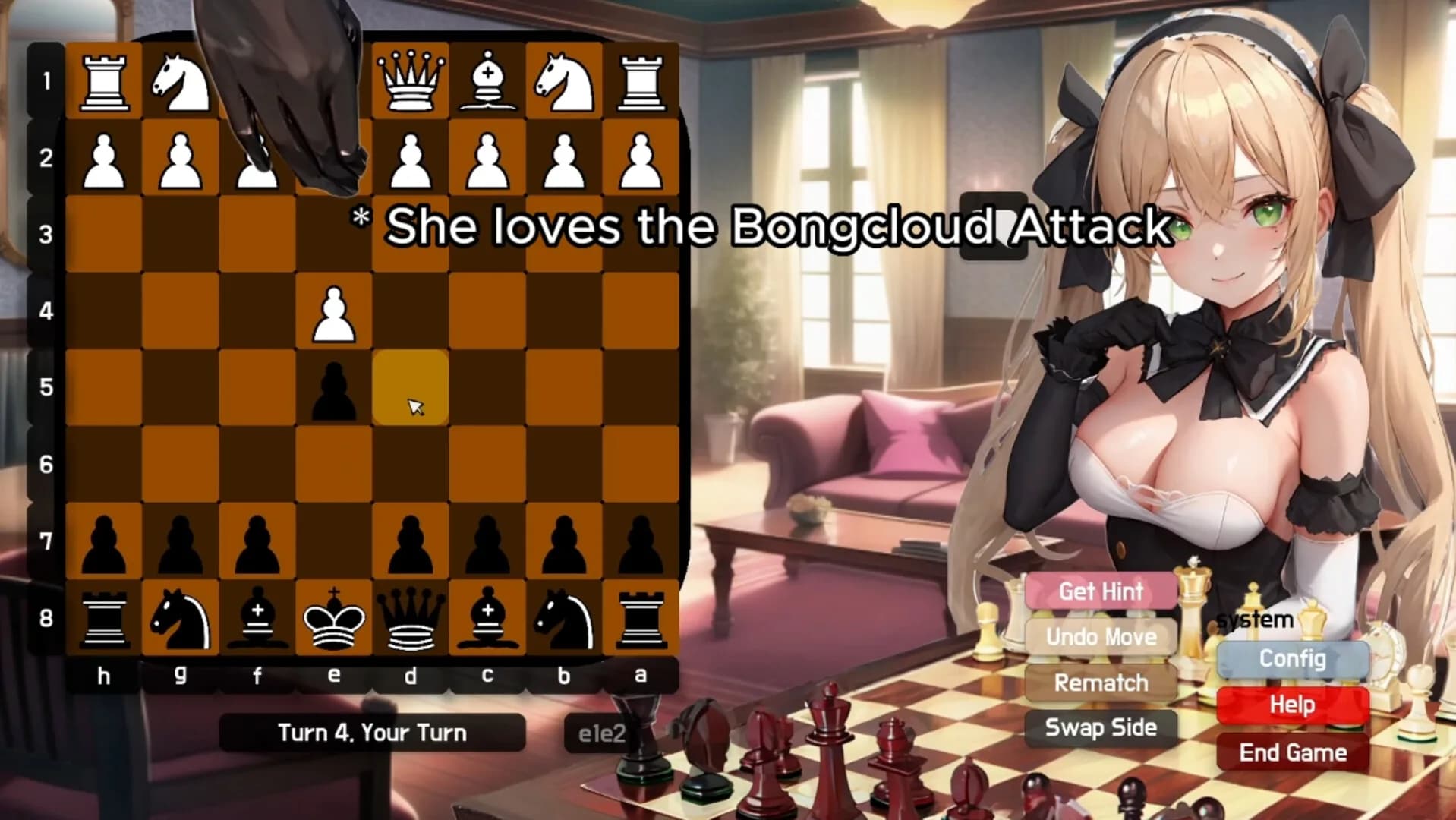 Play Chess with Lady Bongcloud görsel 2