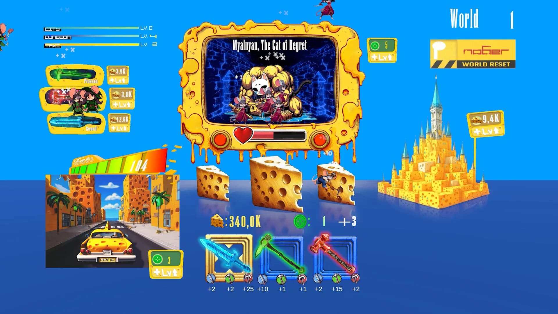 Cheese Co-op Clicker Simulator görsel 3