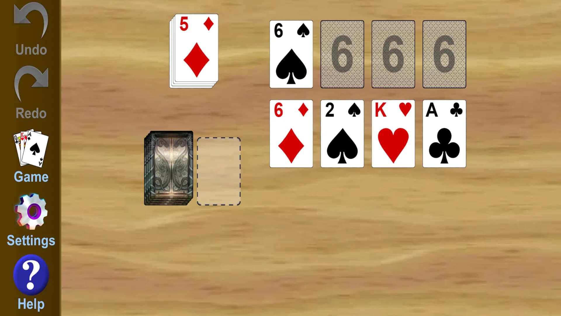 Canfield Solitaire Classic Card Game görsel 3