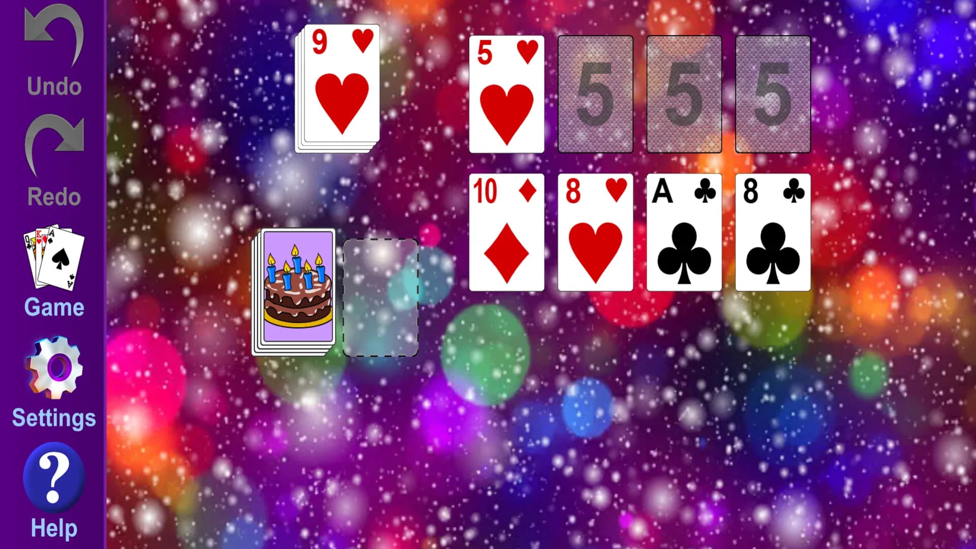 Canfield Solitaire Classic Card Game görsel 5