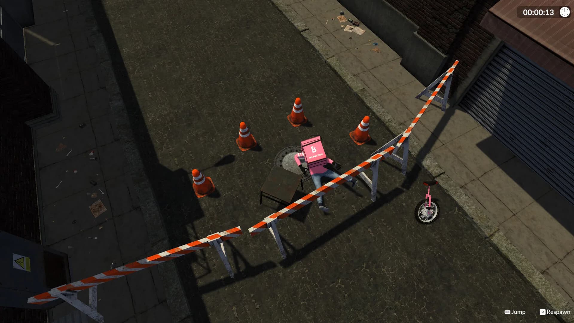 Unicycle Pizza Time! görsel 5