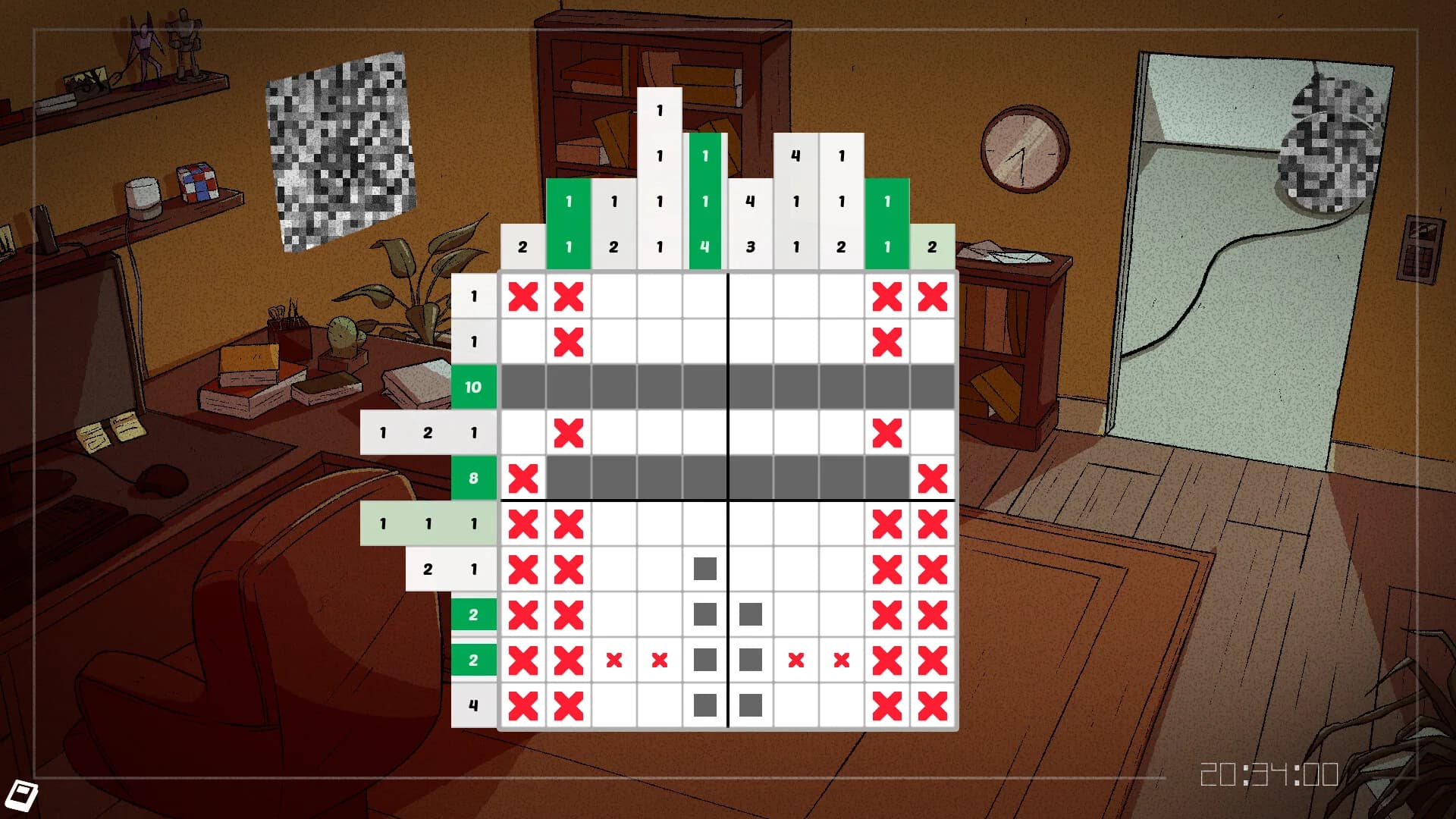 Opus Cortex: A Nonogram Puzzle Story görsel 4