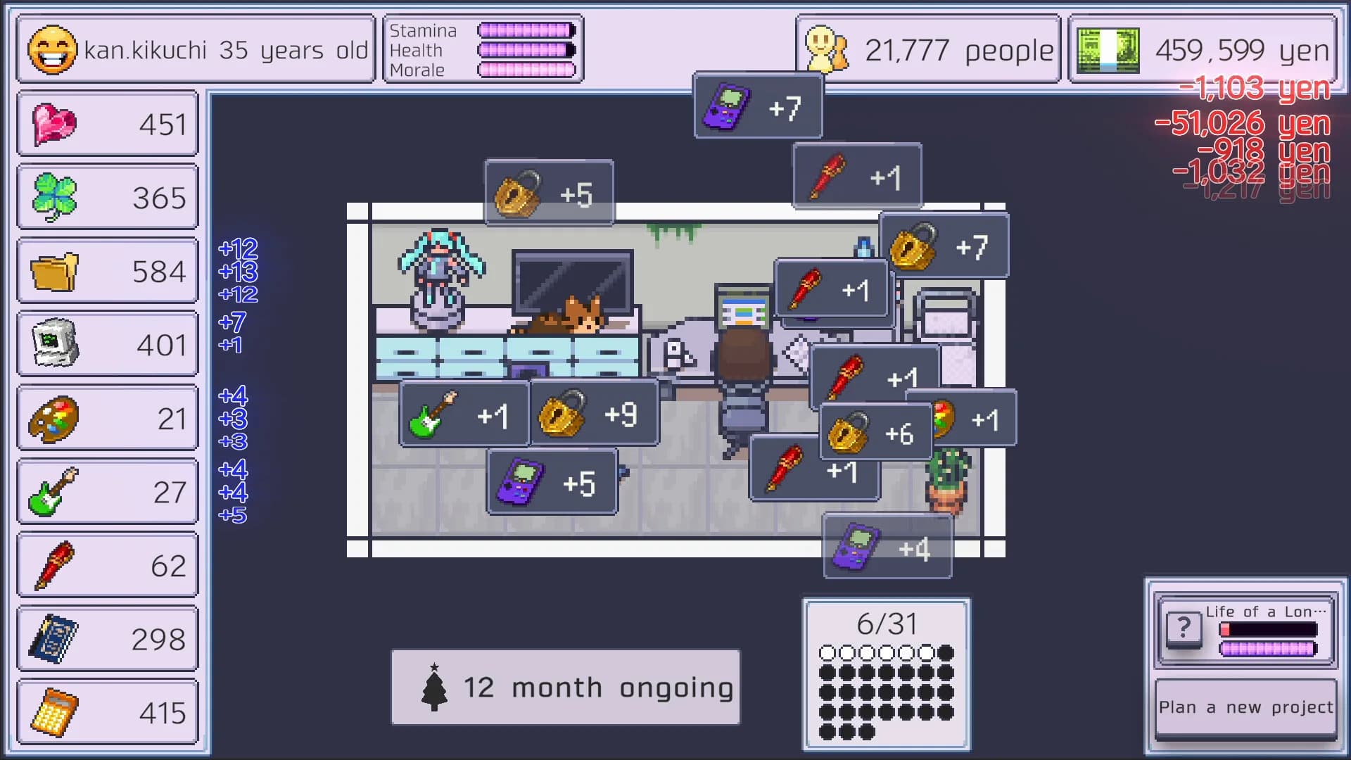 Life of a Lonely Indie Game Developer görsel 2