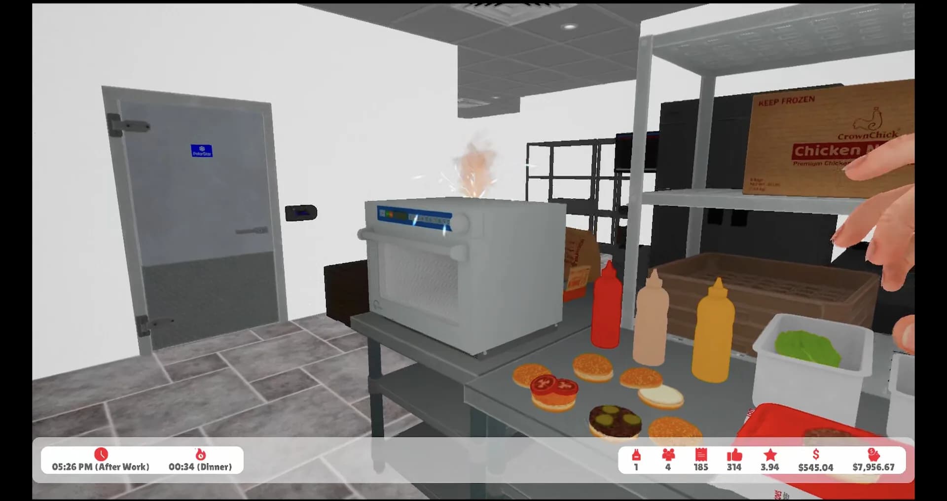Burger Flipper: A Fast Food Restaurant Simulator görsel 12