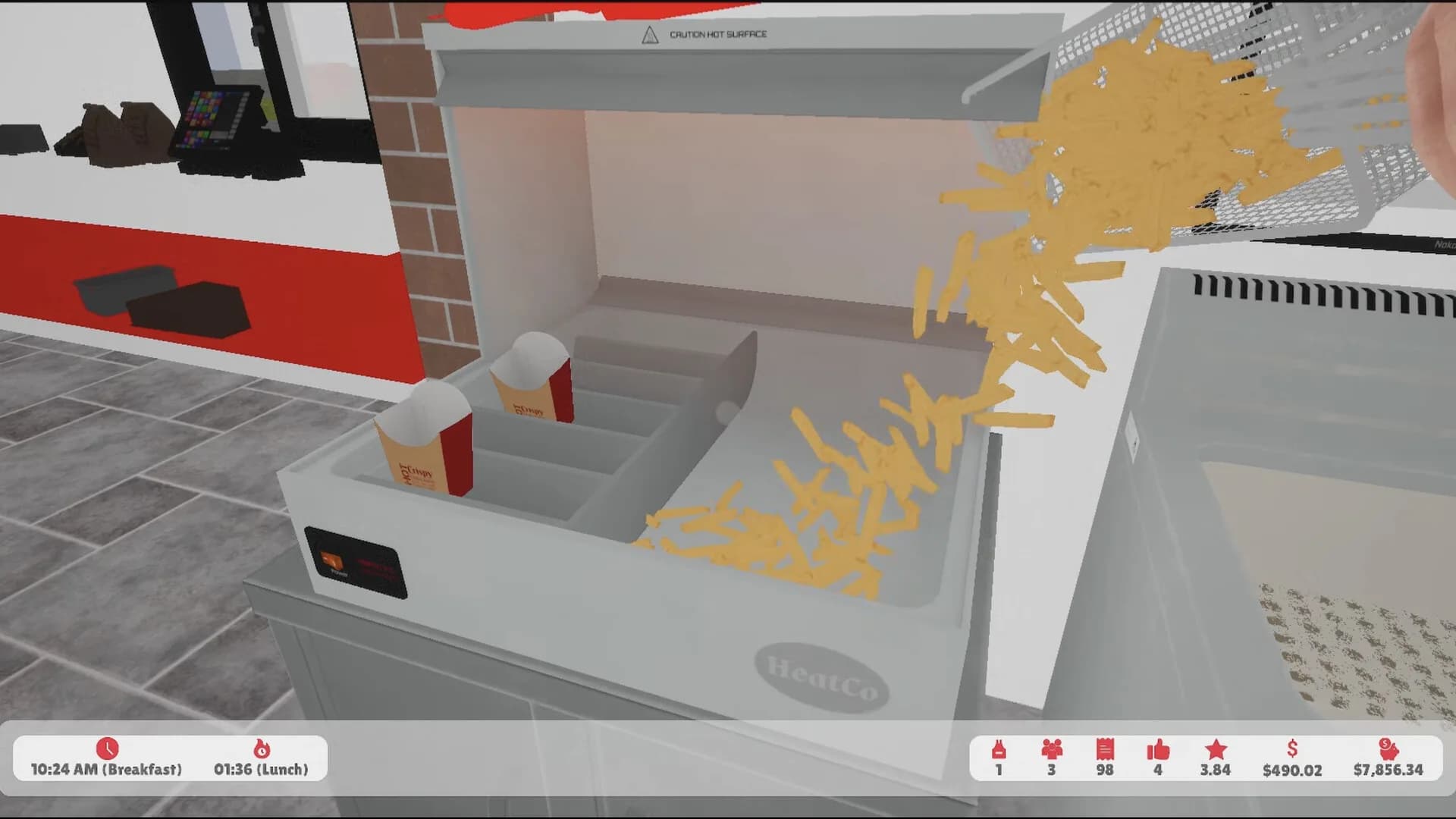 Burger Flipper: A Fast Food Restaurant Simulator görsel 5