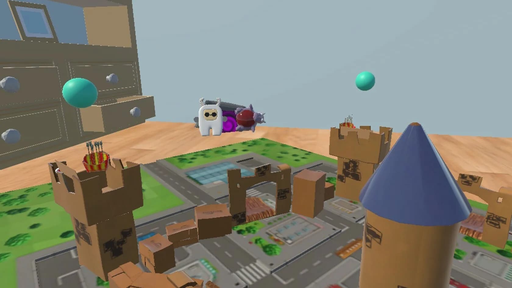 BOXED FORTRESS: Defend the Throne görsel 7