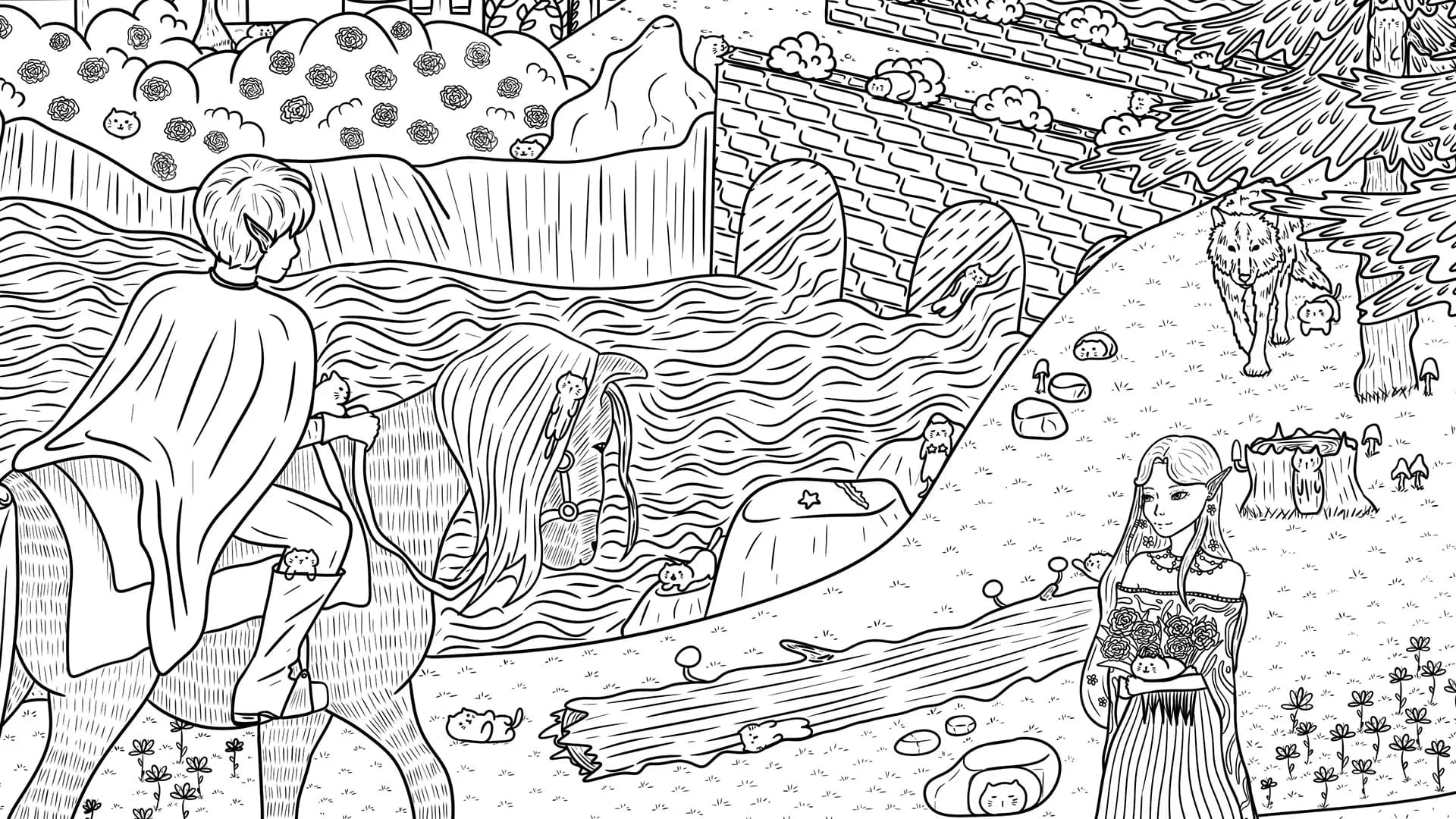 100 Fantasy Cats görsel 10