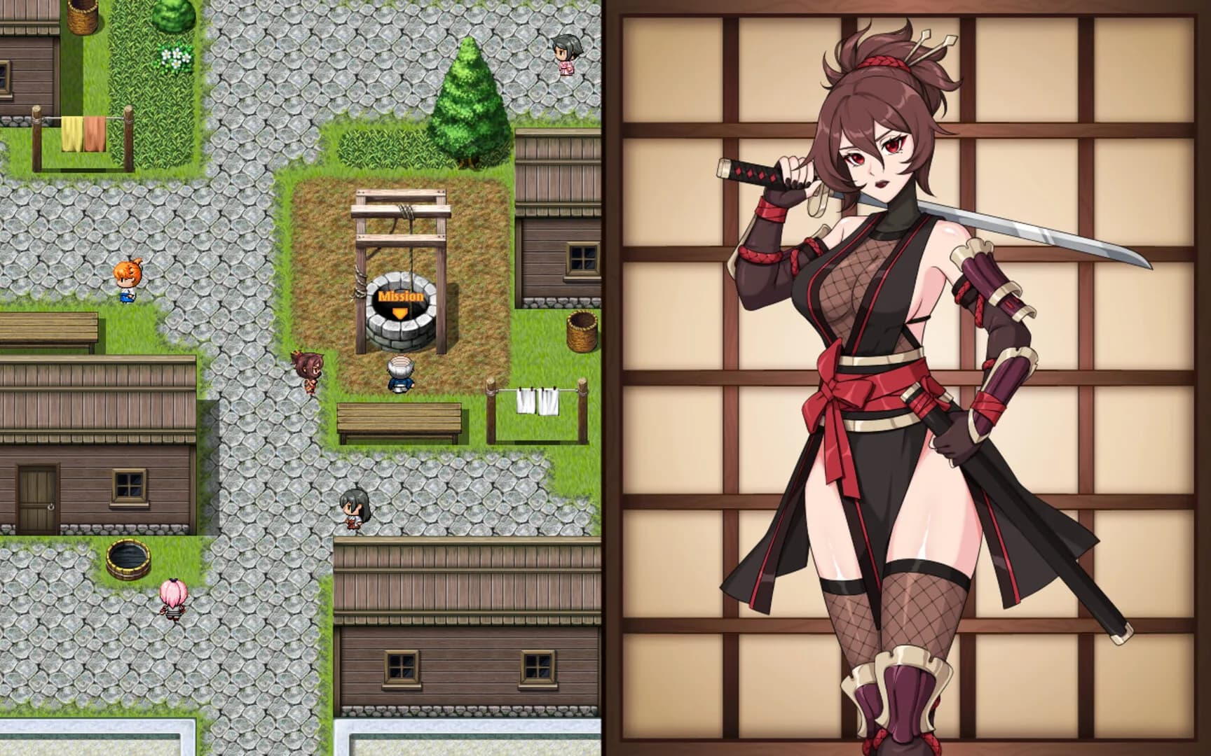 Kunoichi Keiko: The Lust Village görsel 4