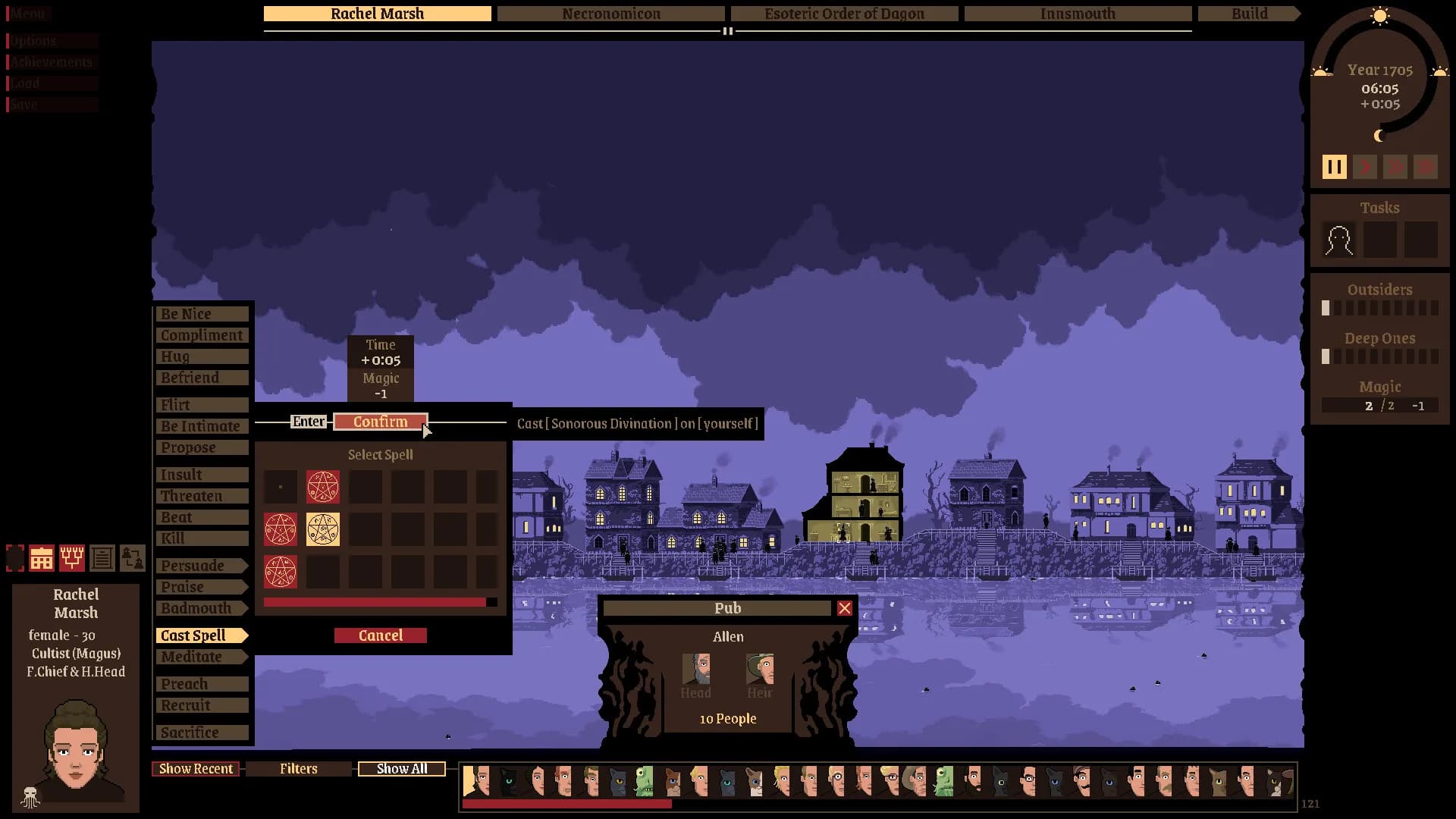 Marry a Deep One: Innsmouth Simulator görsel 4
