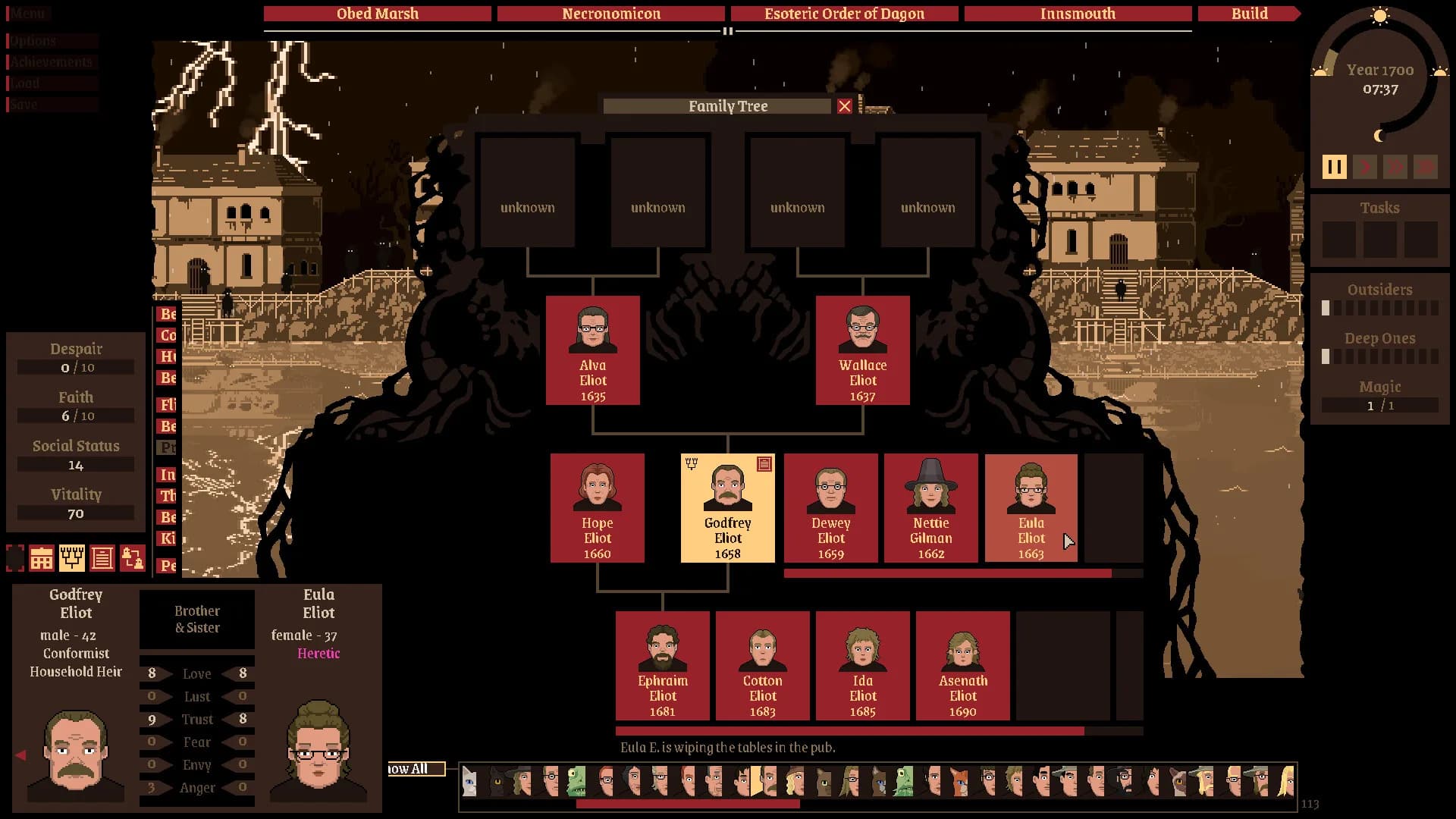 Marry a Deep One: Innsmouth Simulator görsel 9