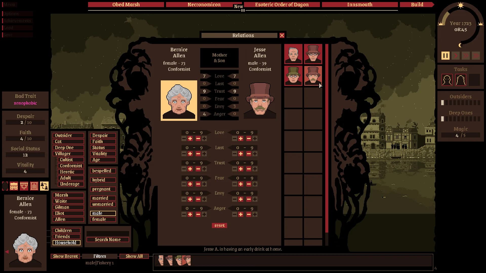 Marry a Deep One: Innsmouth Simulator görsel 11
