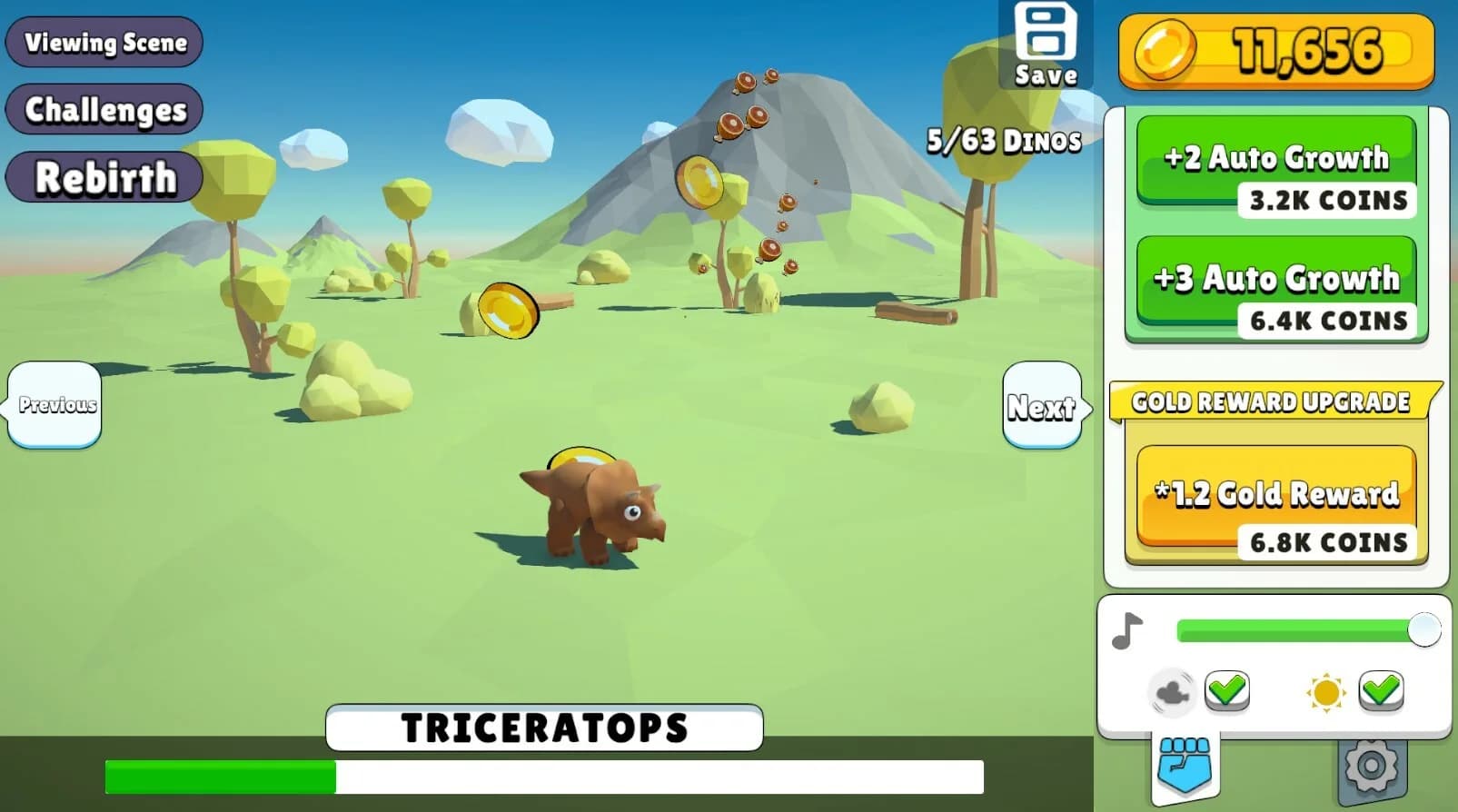 Idle Dino görsel 3