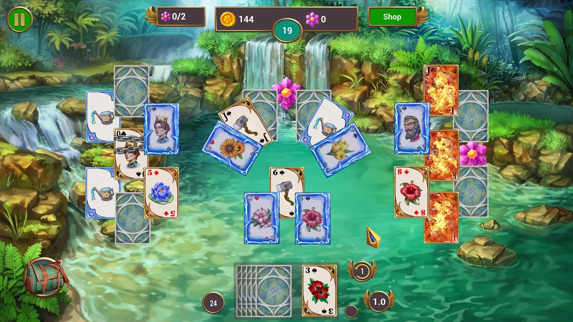 Solitaire Quest: Love Blossoms görsel 3