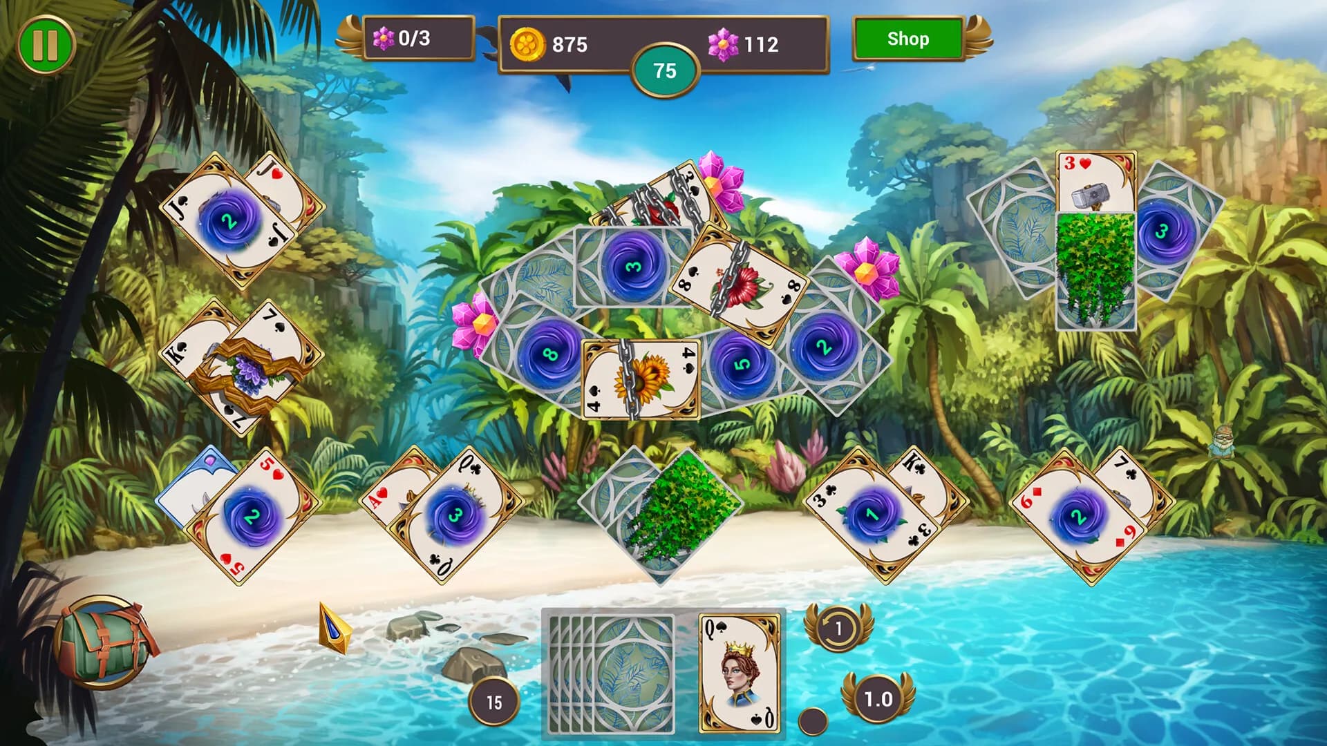Solitaire Quest: Love Blossoms görsel 8