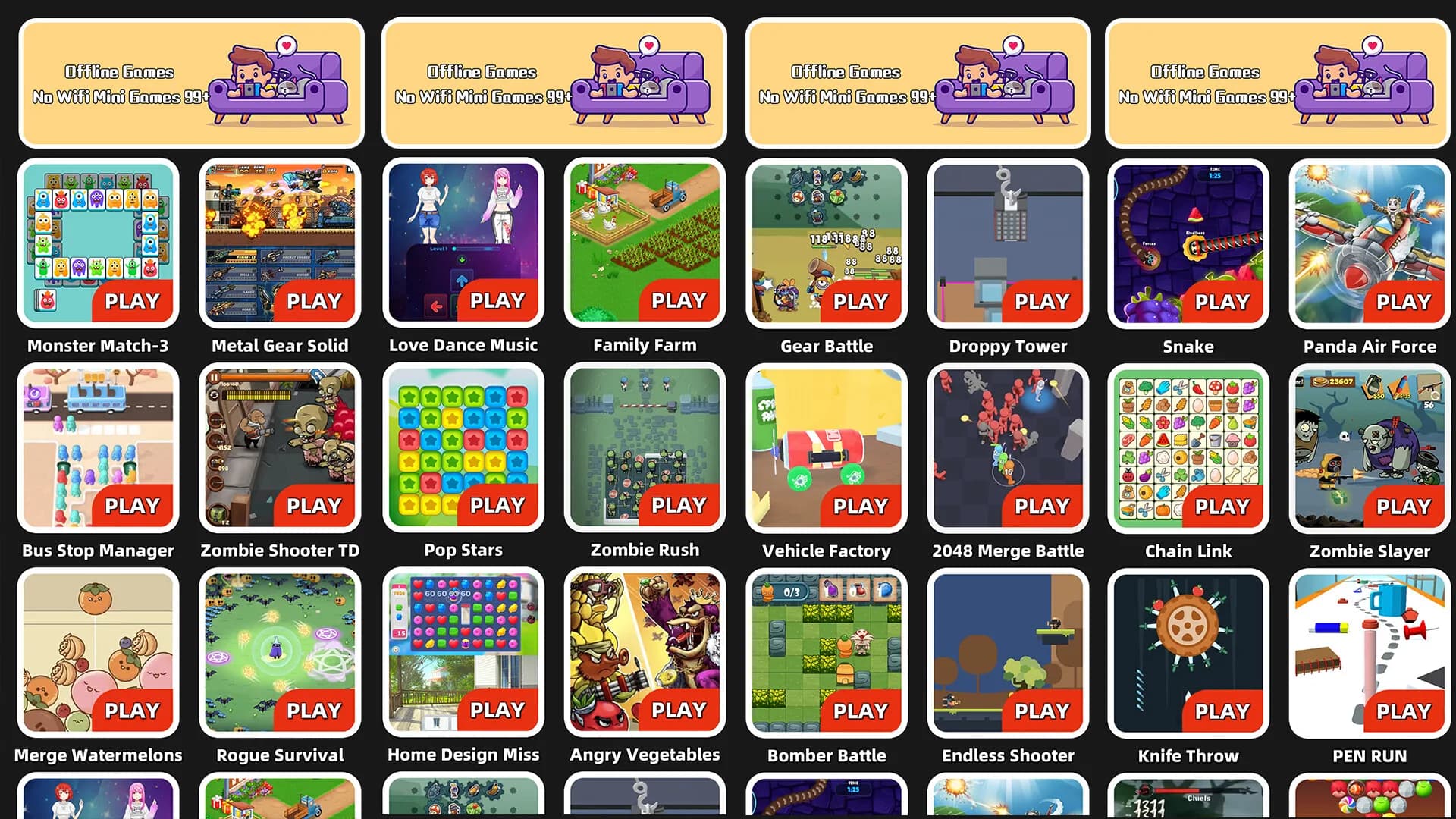 99 Games: Puzzle, Action, Strategy, Simulation, Casual, Roguelike, Shooter, RPG & More görsel 2