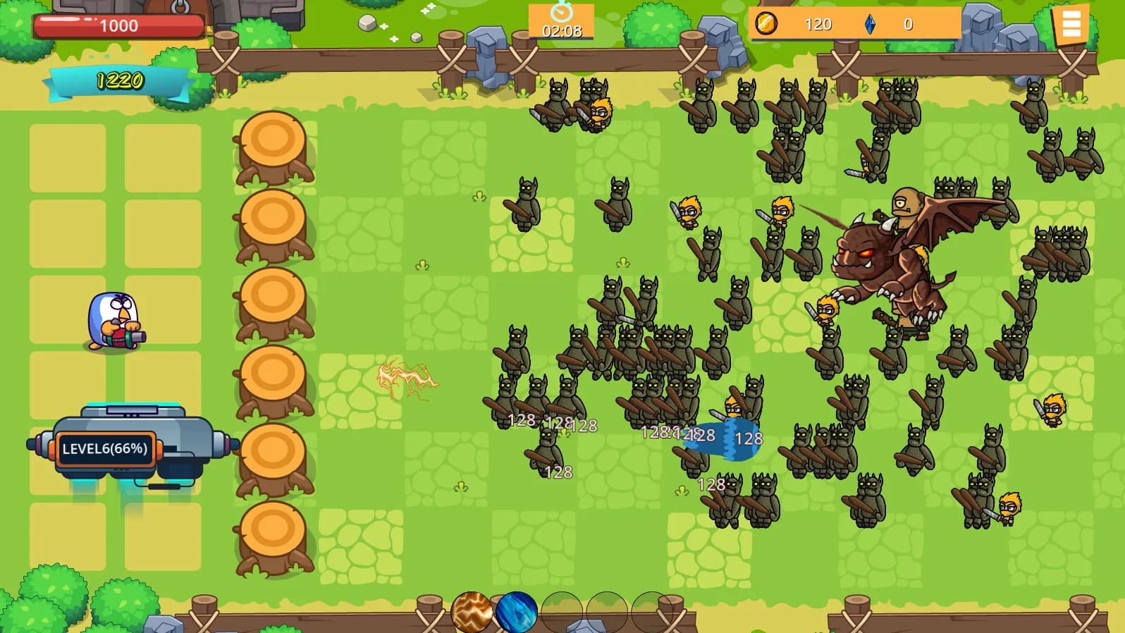 Chicken Defense War - Tower Defense görsel 2
