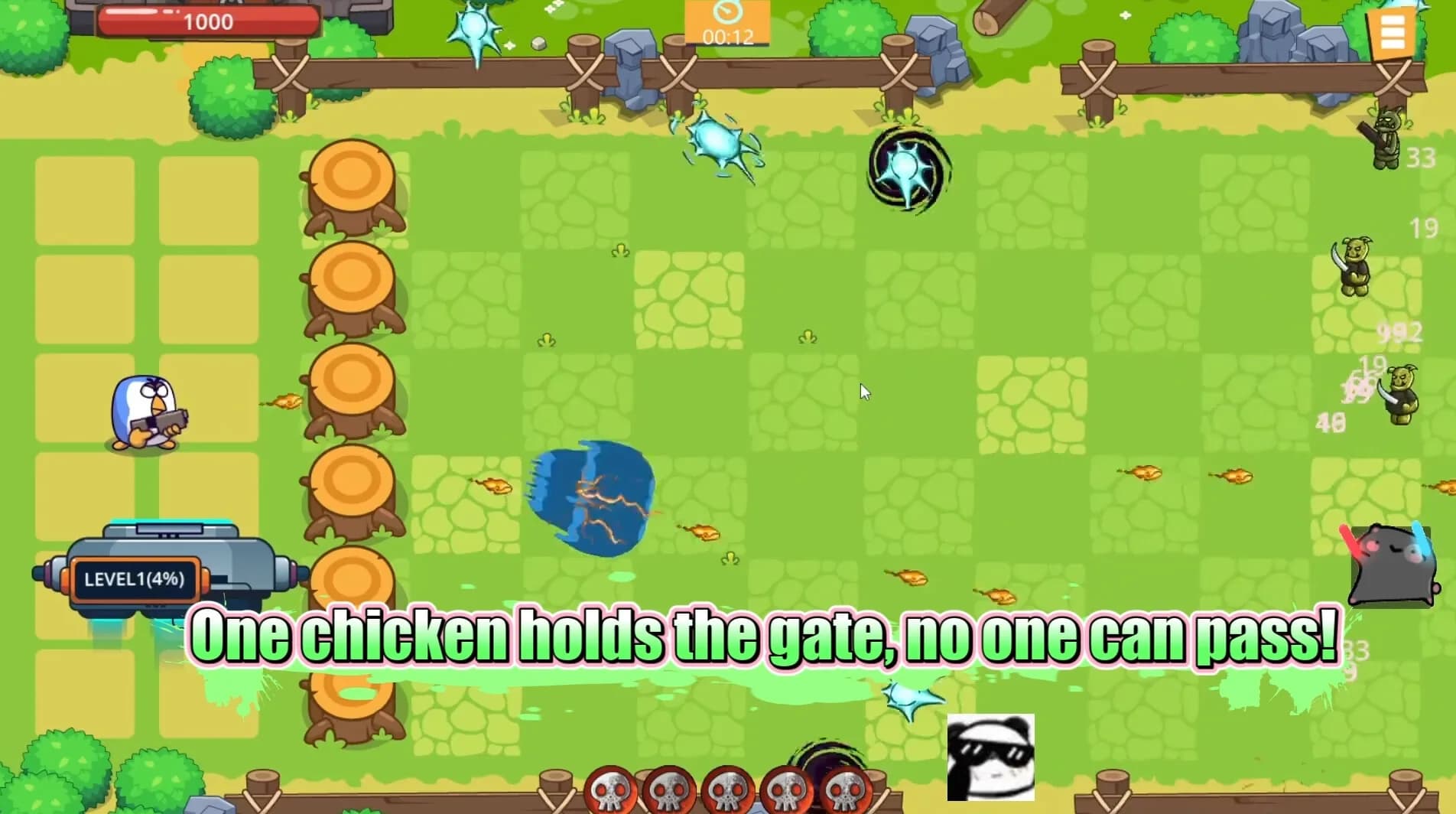 Chicken Defense War - Tower Defense görsel 7