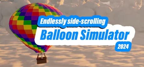 Endlessly side-scrolling Balloon Simulator 2024 görsel 1