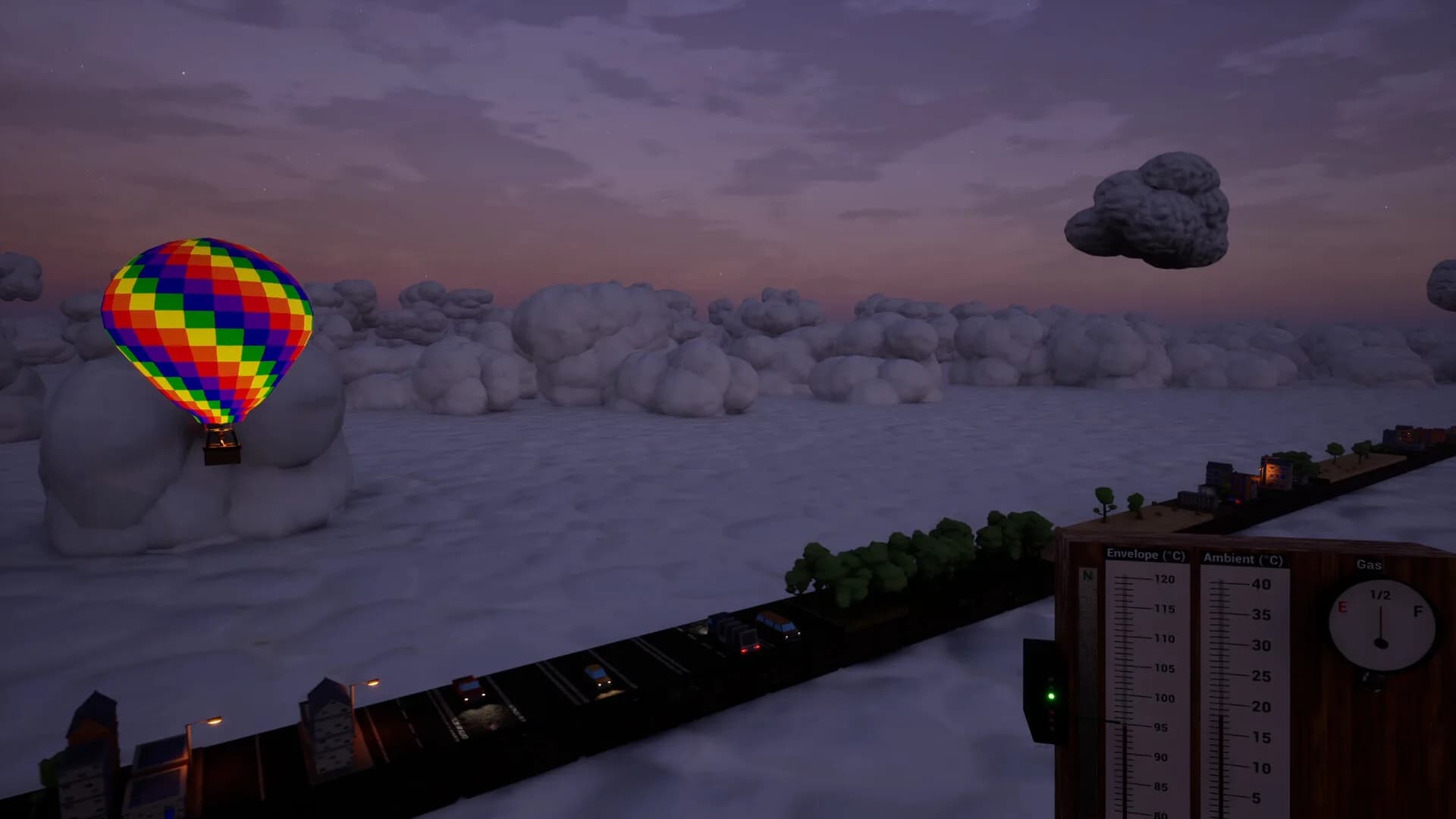 Endlessly side-scrolling Balloon Simulator 2024 görsel 9