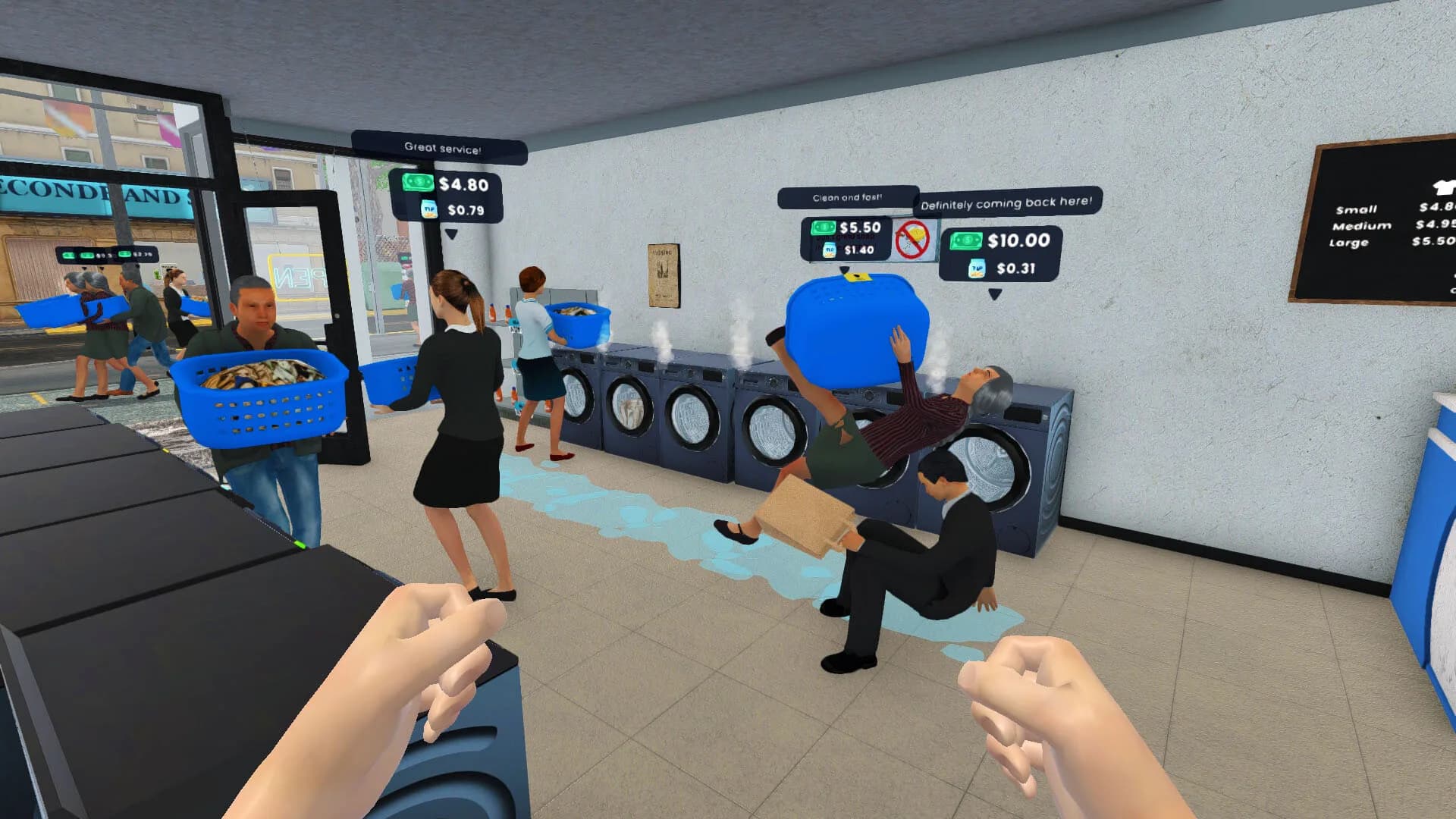 Laundry Store Simulator görsel 8